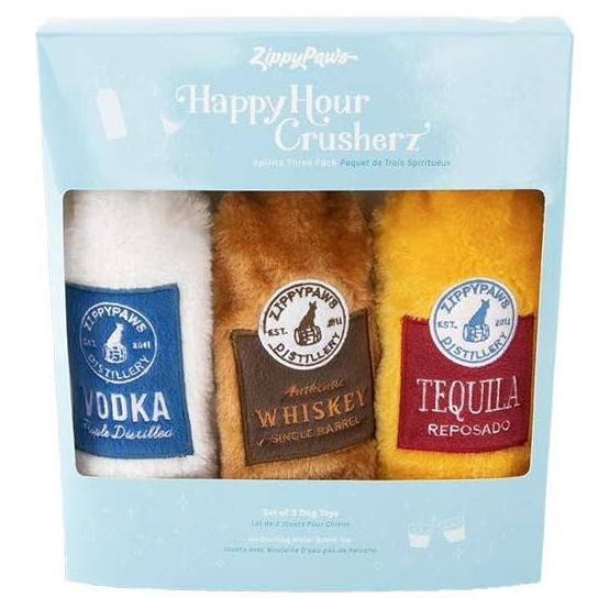 Juguetes Interactivos para Perros ZippyPaws - Paquete de 3