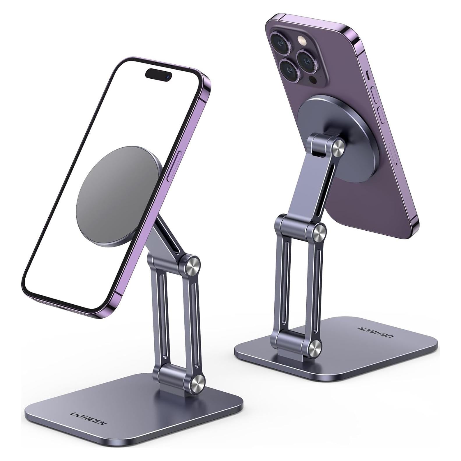 Soporte Magnético UGREEN para Teléfono Ajustable Gris