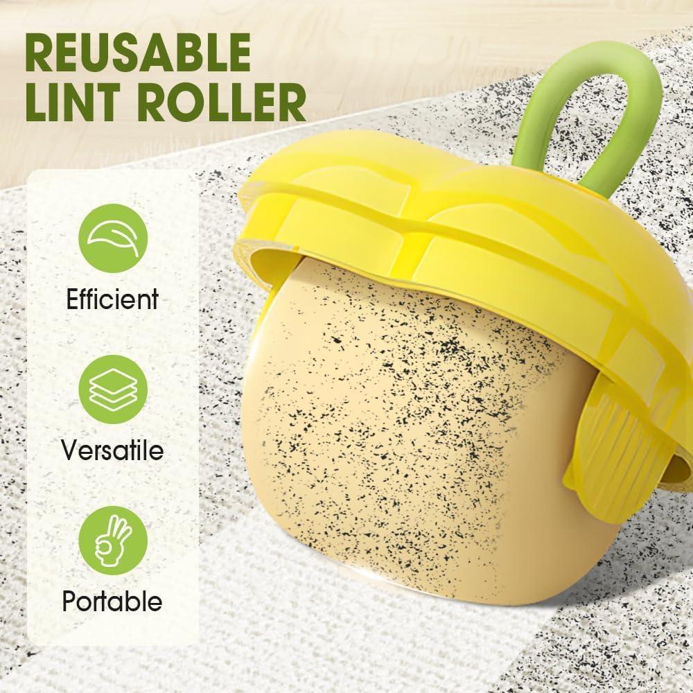 Removedor de Pelusa Reutilizable HZJ Mini Rodillo Adhesivo