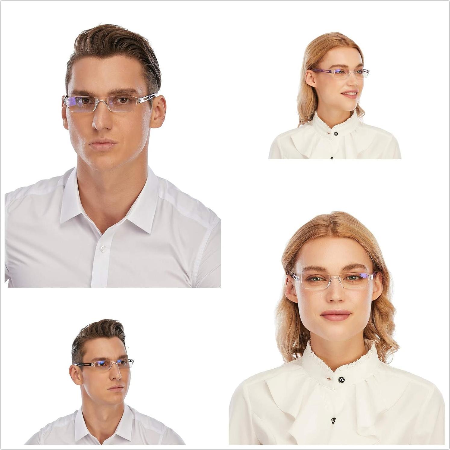 Gafas de Lectura DOOViC 5 Estilos Ligeras Anti Luz Azul