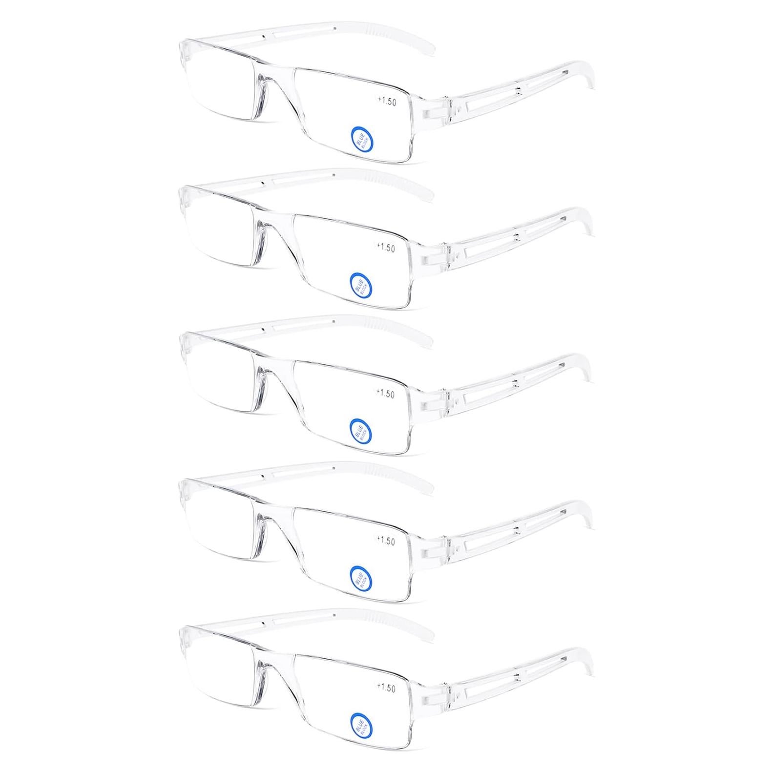 Gafas de Lectura DOOViC 5 Estilos Ligeras Anti Luz Azul