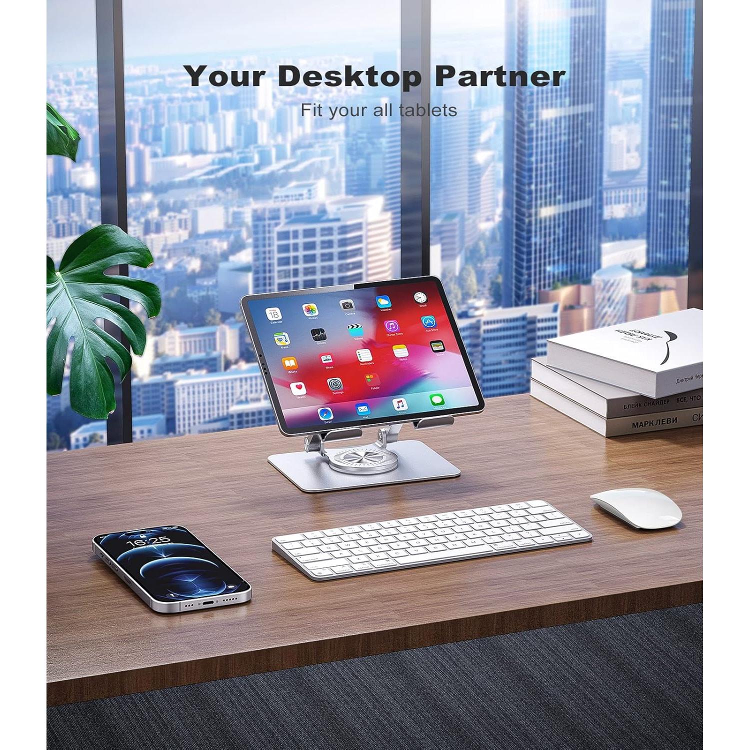 Soporte para Tableta JOIOT ST02 Ajustable 360° Plata