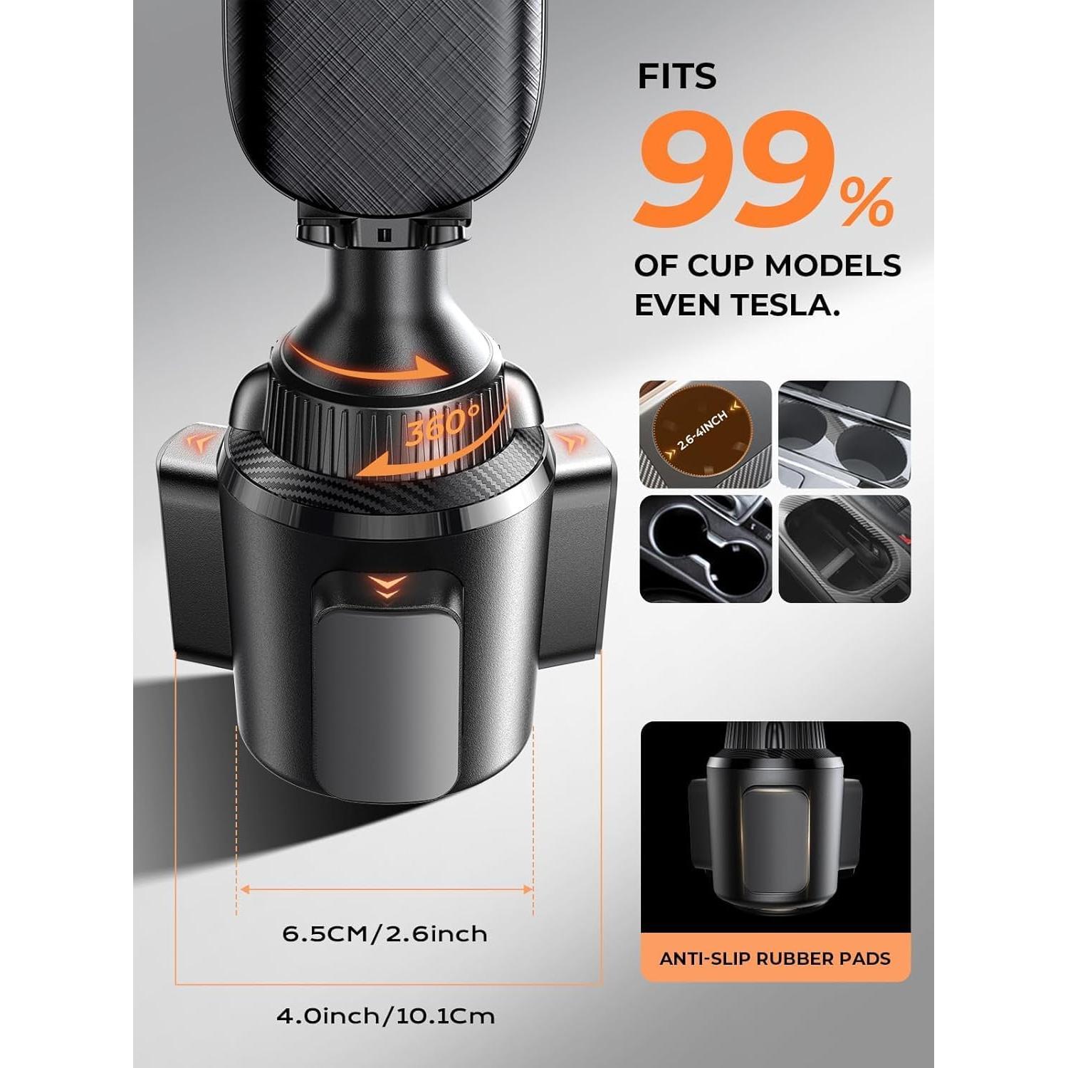 Soporte para teléfono en taza LISEN ajustable 10-12.5"