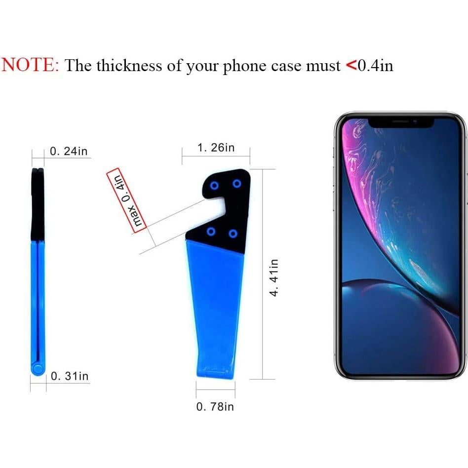 Soporte de Teléfono Móvil Plegable Kemoxan 3 Piezas Ajustable