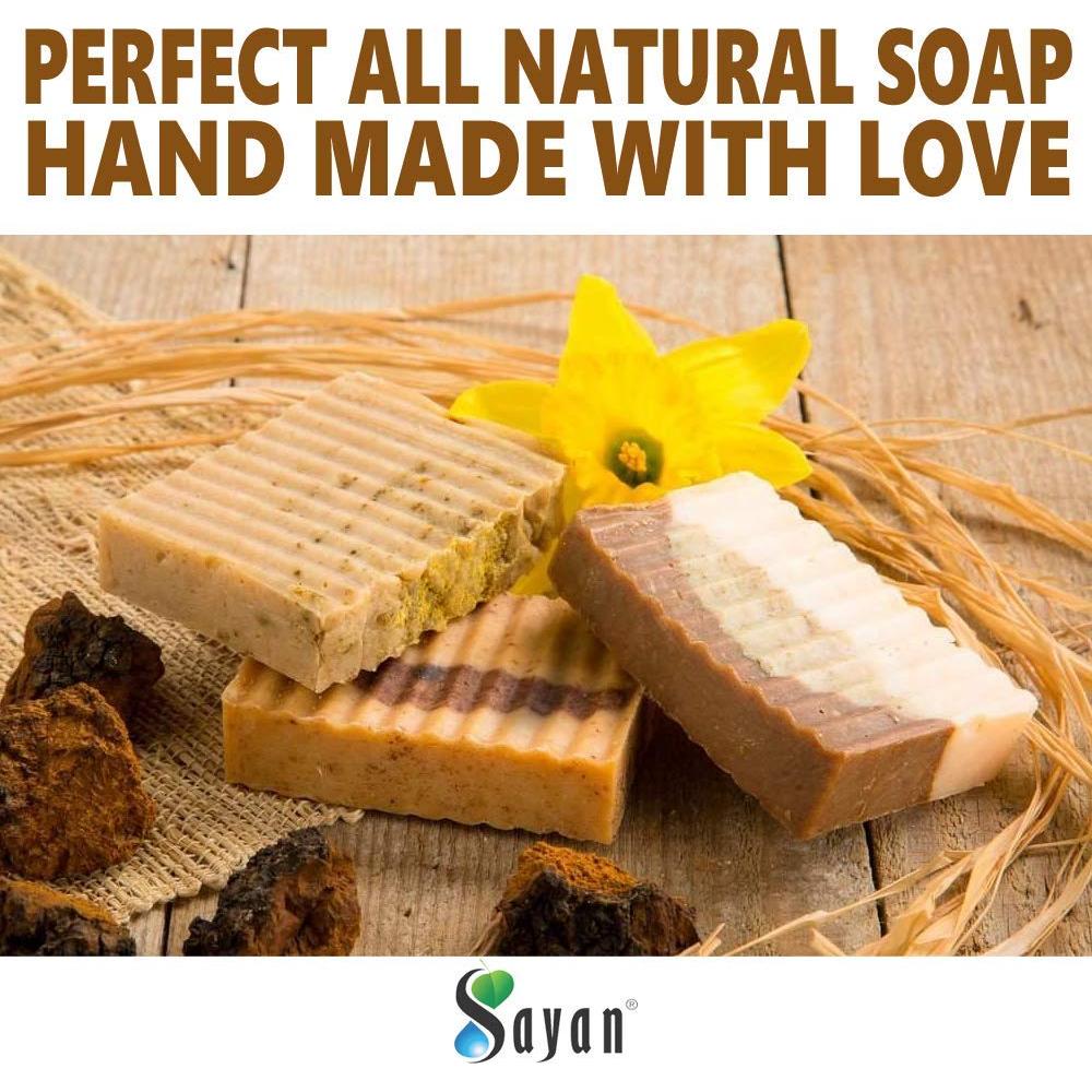 Jabón Natural Sayan de Hongo Chaga y Arcilla Rhassoul 99g