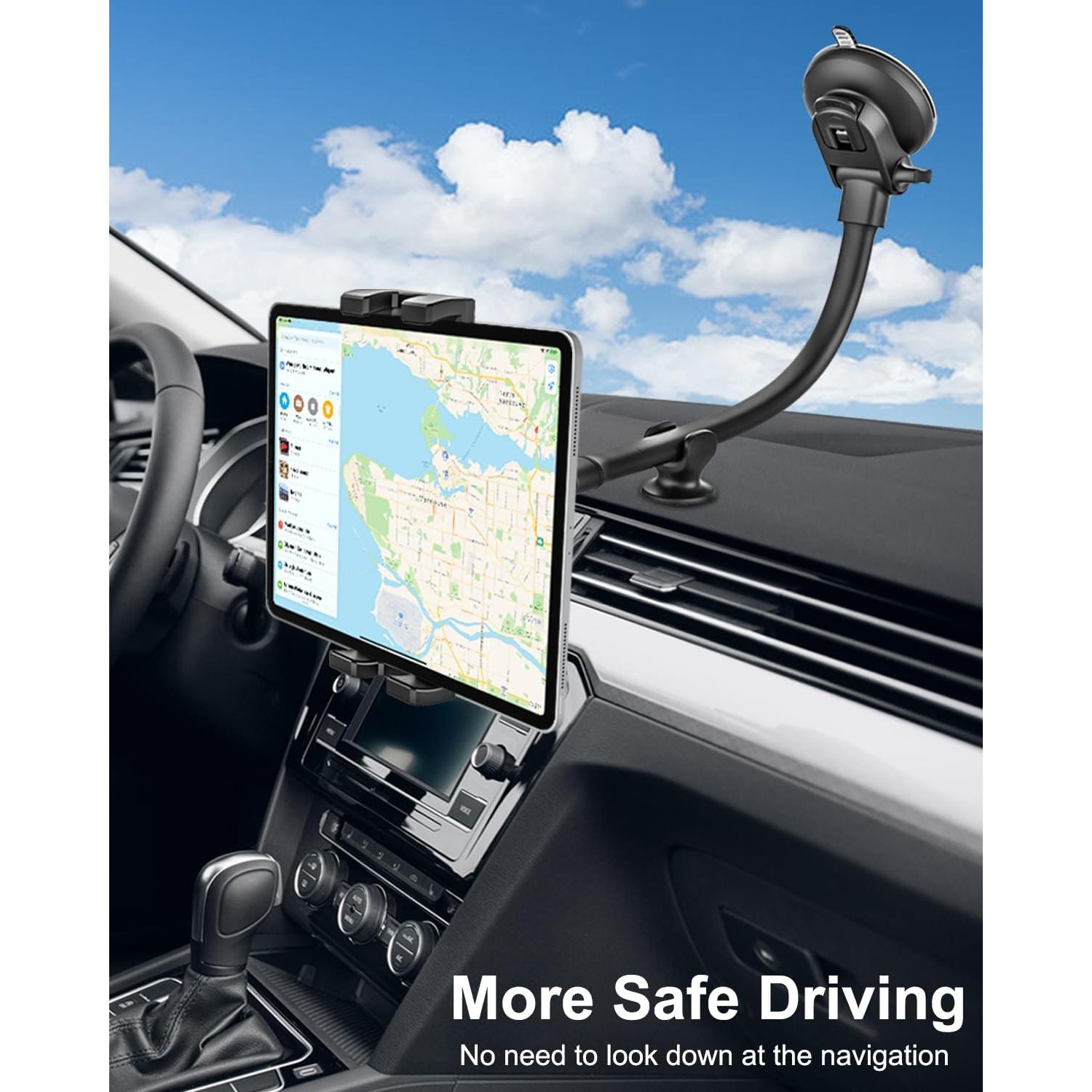 Soporte para Tableta WoleyI para Coche con Brazo Largo