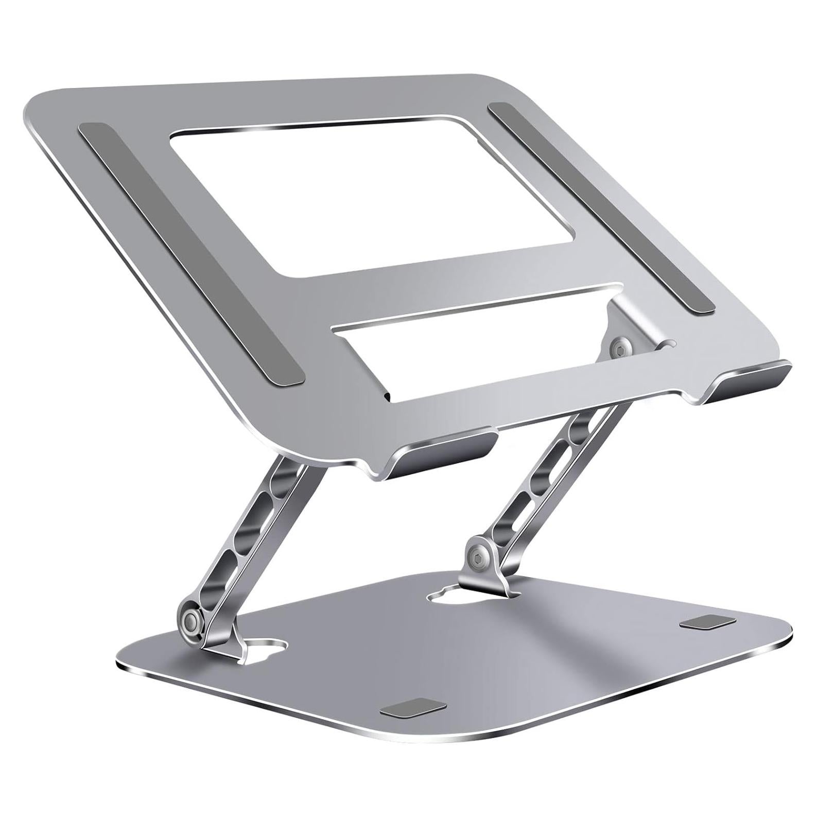 Soporte para Laptop FOBELEC Ajustable Ergonómico 9,07 kg Plata
