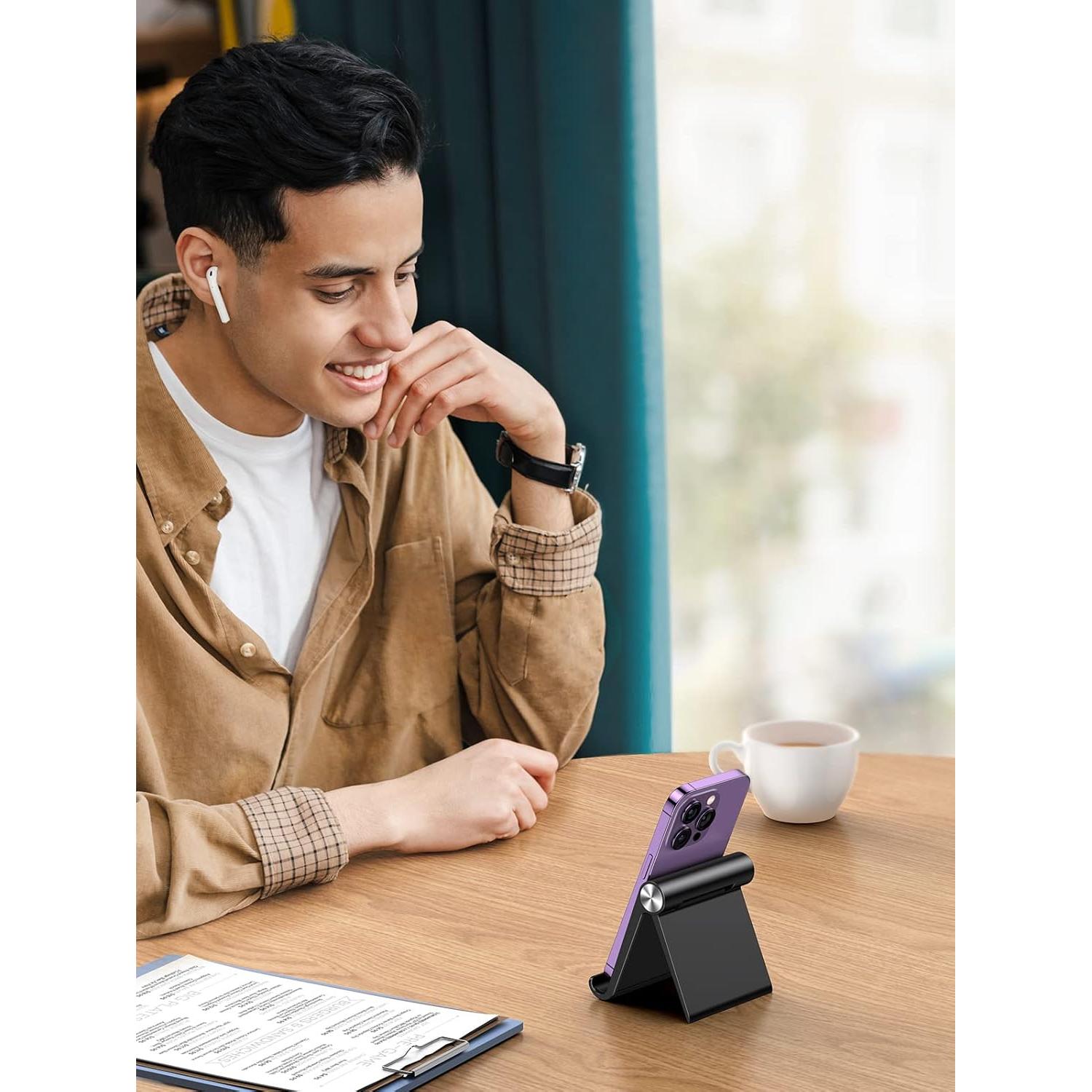 Soporte para Teléfono UGREEN Plegable Ajustable Negro