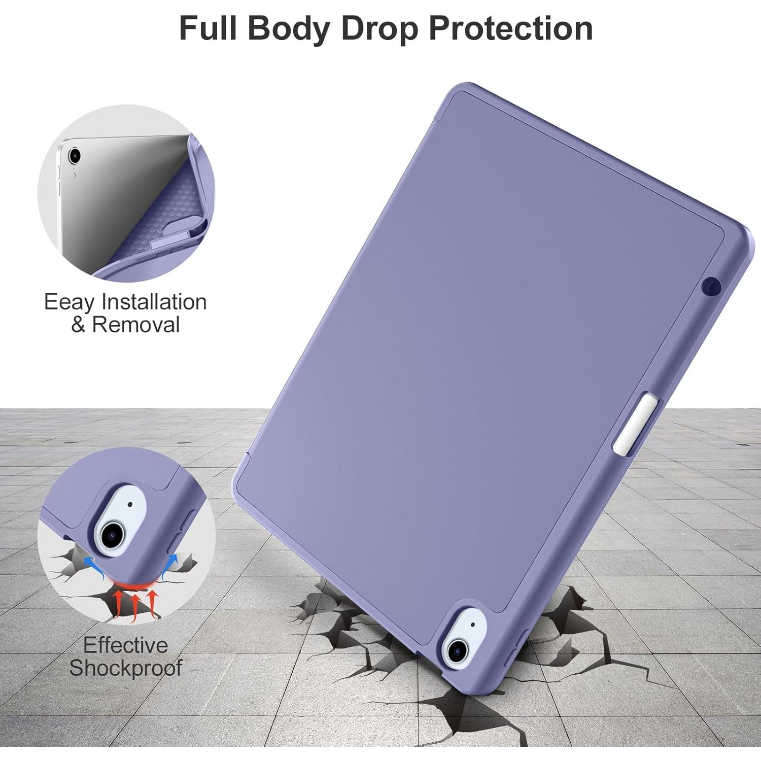 Funda Akkerds para iPad Air 11" M2/M3 con Soporte Lápiz