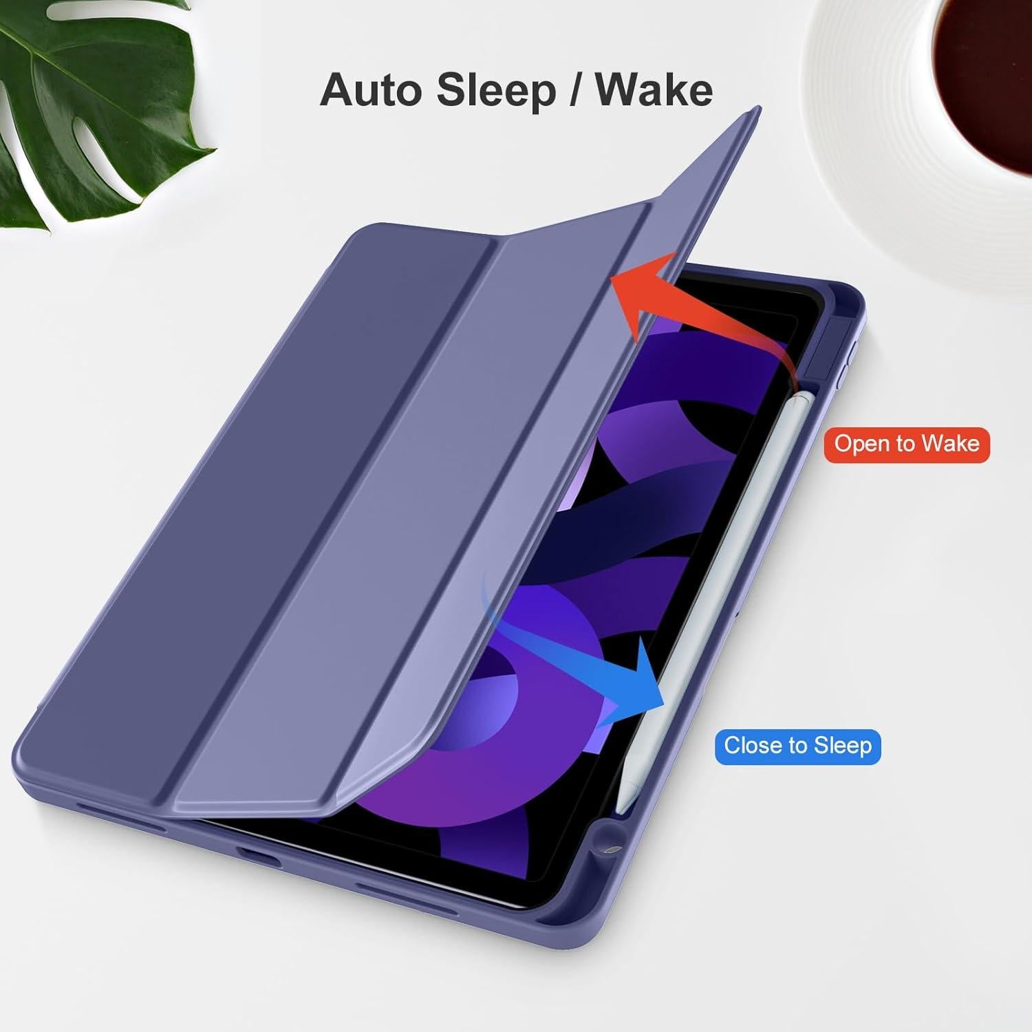 Funda Akkerds para iPad Air 11" M2/M3 con Soporte Lápiz