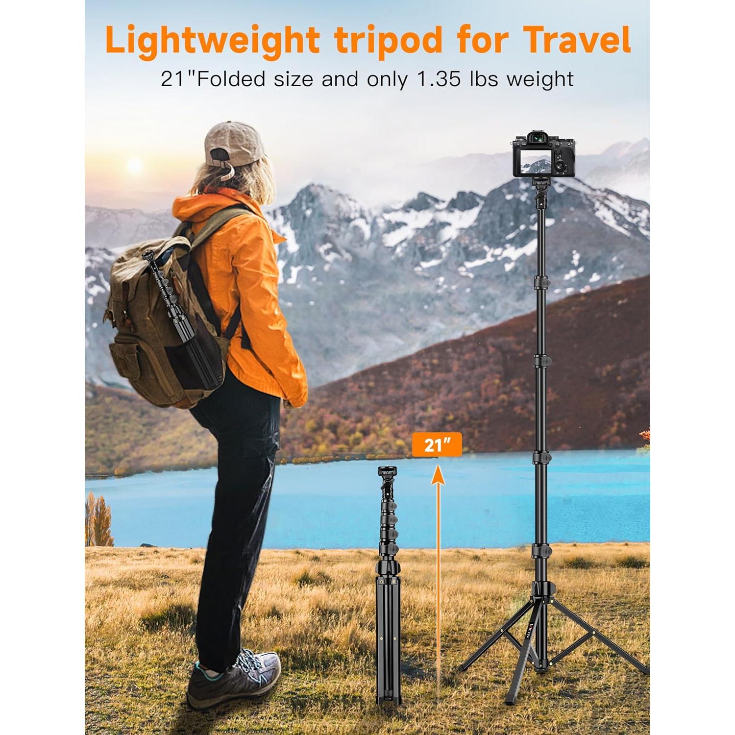 Trípode para Teléfono Victiv 218 cm Flexible con Control Remoto