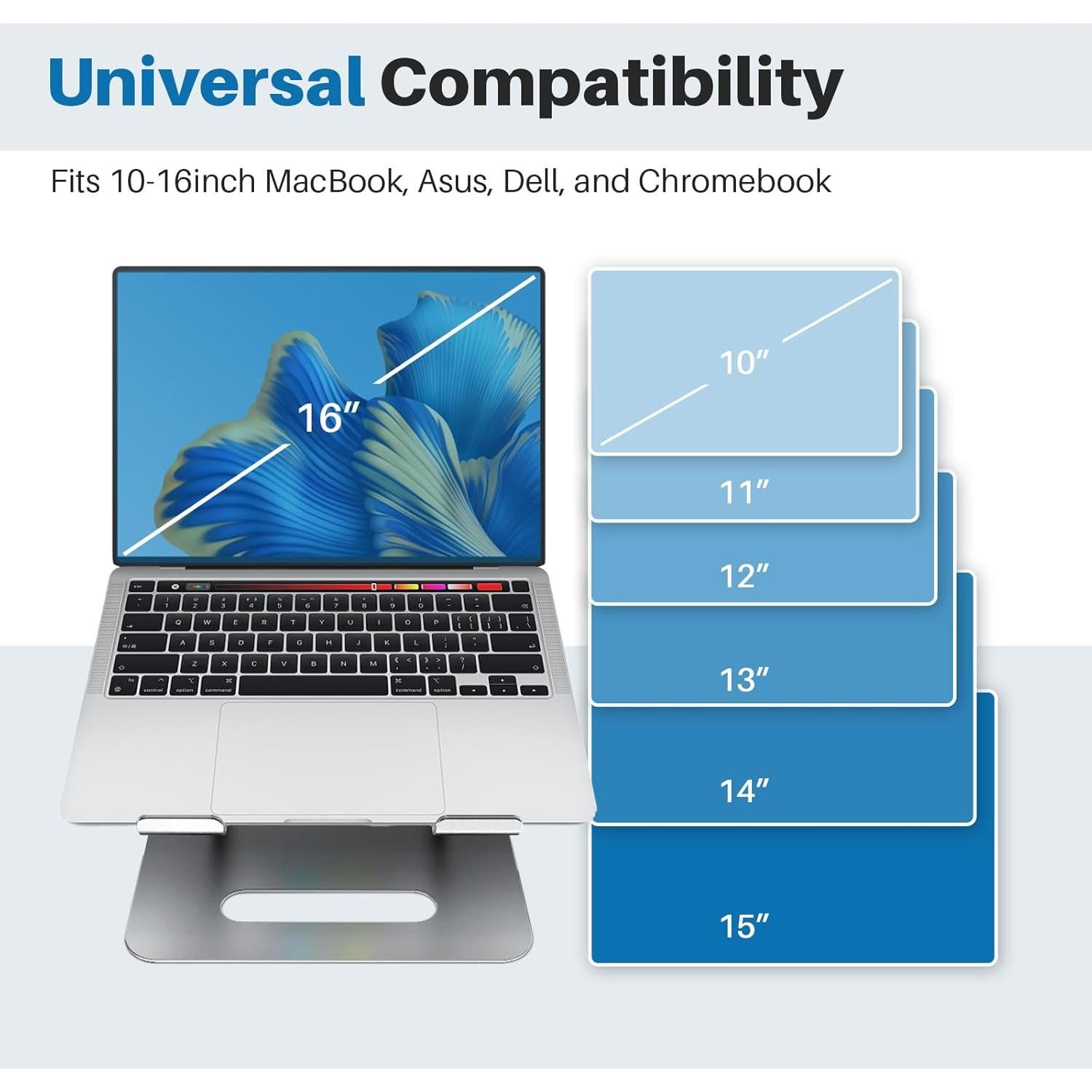 Soporte Enfriamiento YICOSUN Aluminio 2 Ventiladores RGB 24cm