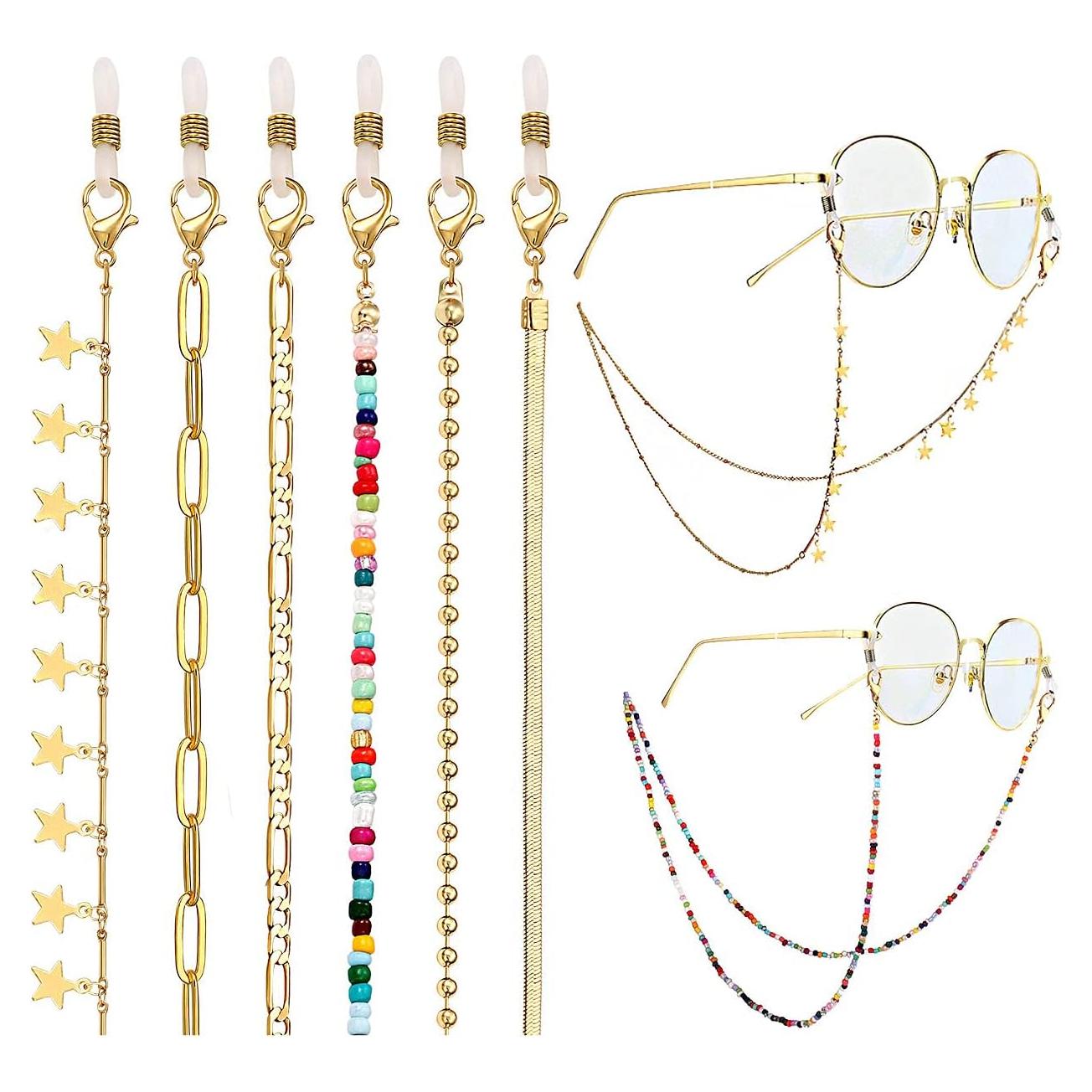 Cadena de Cubrebocas 10PCS PHALIN, Soporte para Gafas y Más