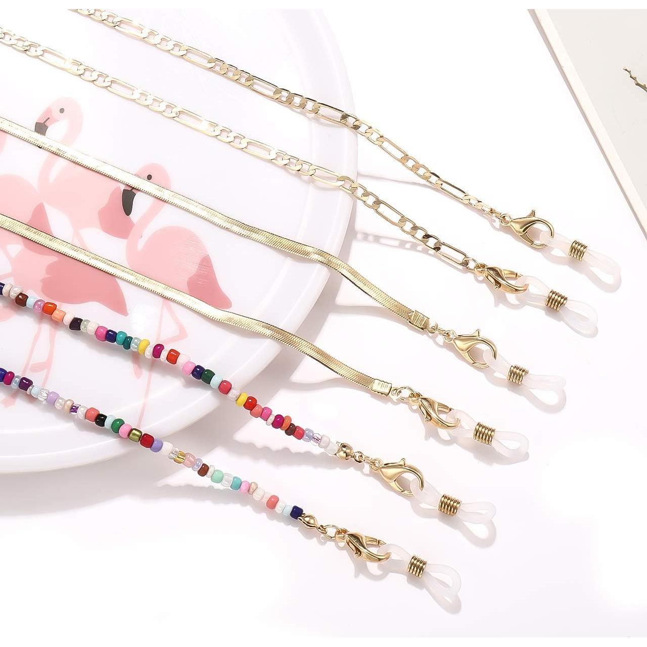 Cadena de Cubrebocas 10PCS PHALIN, Soporte para Gafas y Más