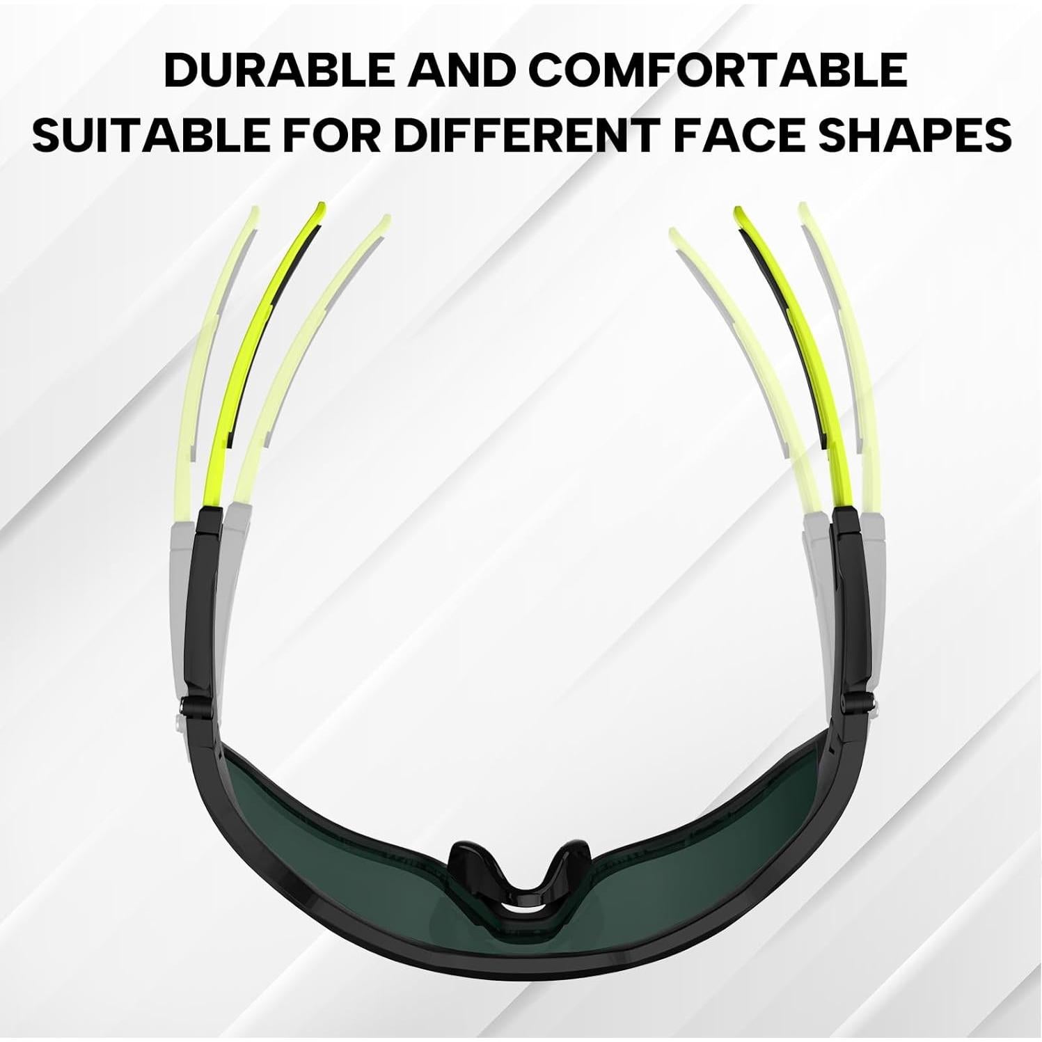 Gafas de sol polarizadas BUCKLOS UV400 para ciclismo y running