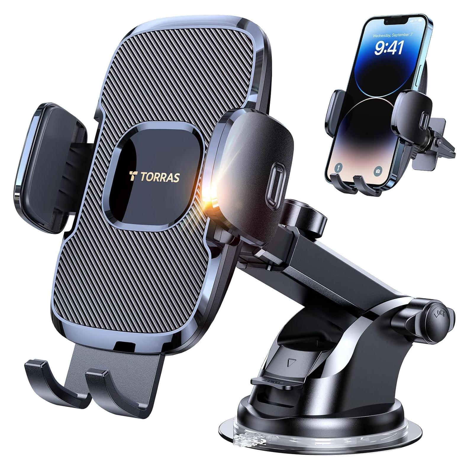 Soporte para Teléfono Celular TORRAS 4 en 1 Negro