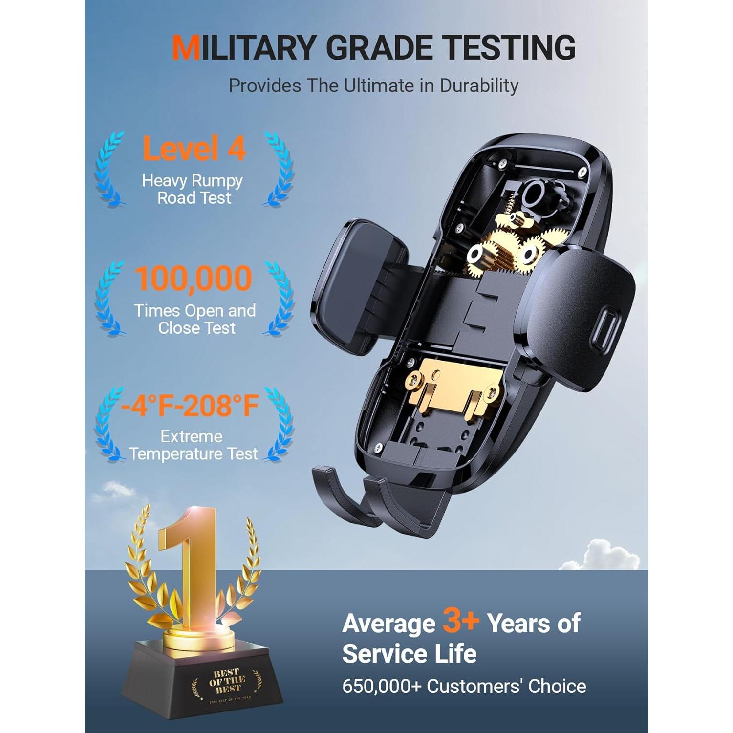 Soporte para Teléfono Celular TORRAS 4 en 1 Negro