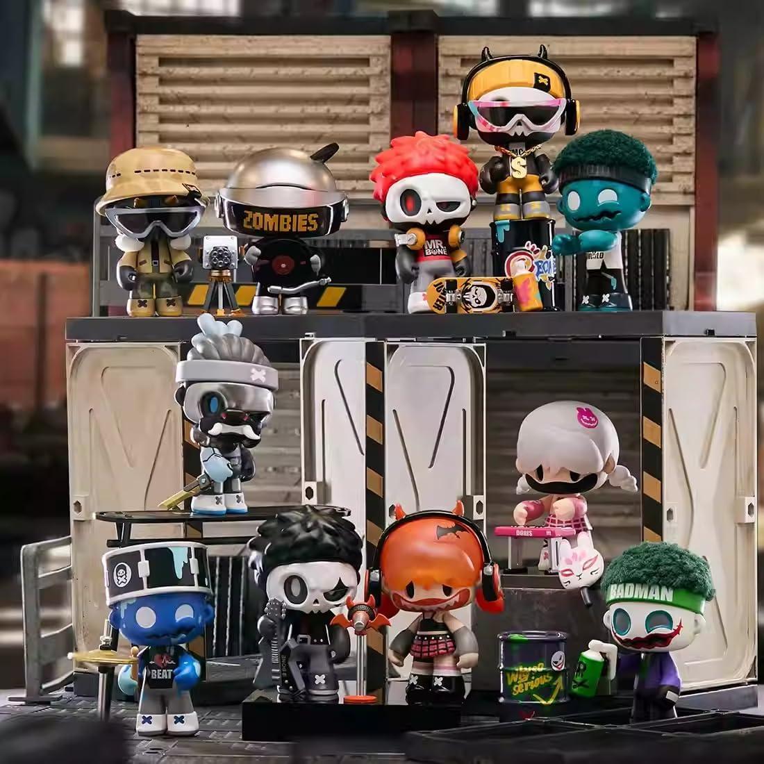 Figuritas Mr Bone Skeleton Camping Adorno de hogar 1PC