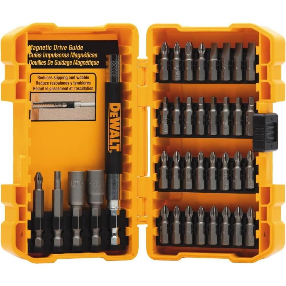 Juego de Destornilladores DEWALT DW2176, 37 Piezas, Acero Magnetizado