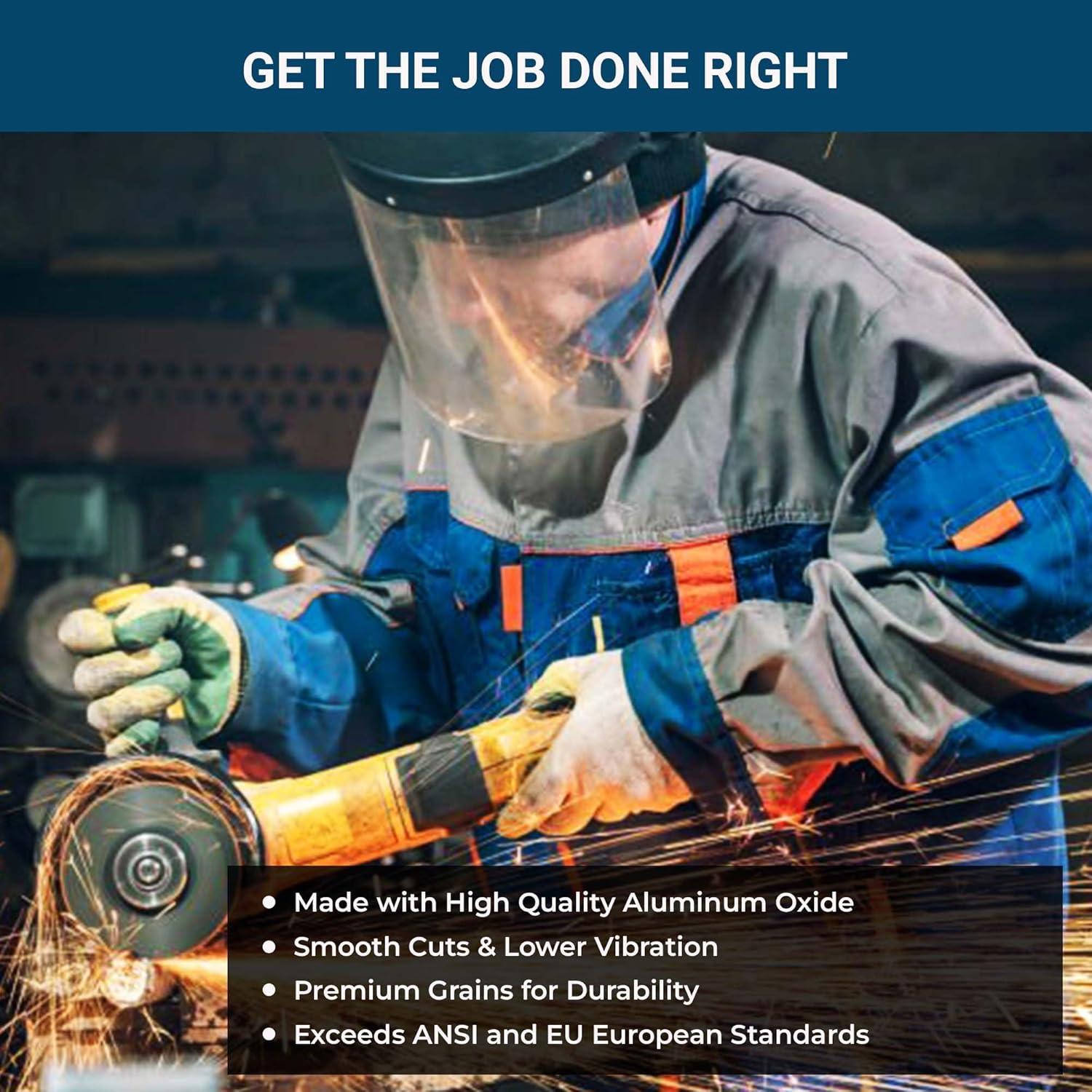 Ruedas de Corte 6" Benchmark Abrasives para Metal y Acero Inoxidable