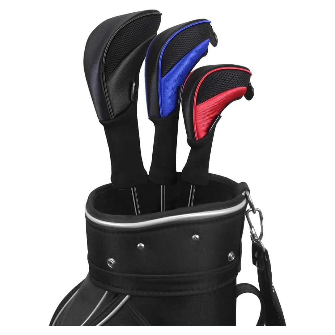 Cubiertas de Cabeza de Golf Scott Edward Juego de 3 Madera