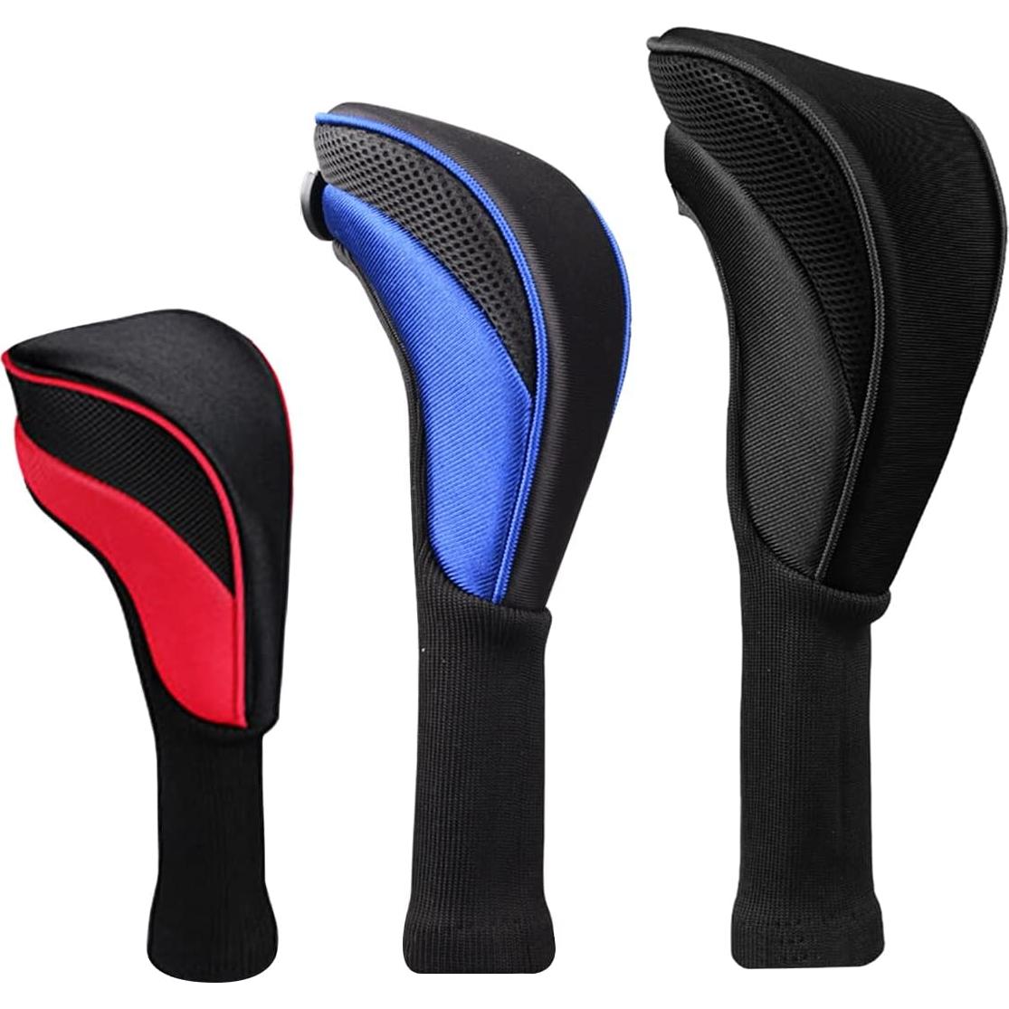 Cubiertas de Cabeza de Golf Scott Edward Juego de 3 Madera