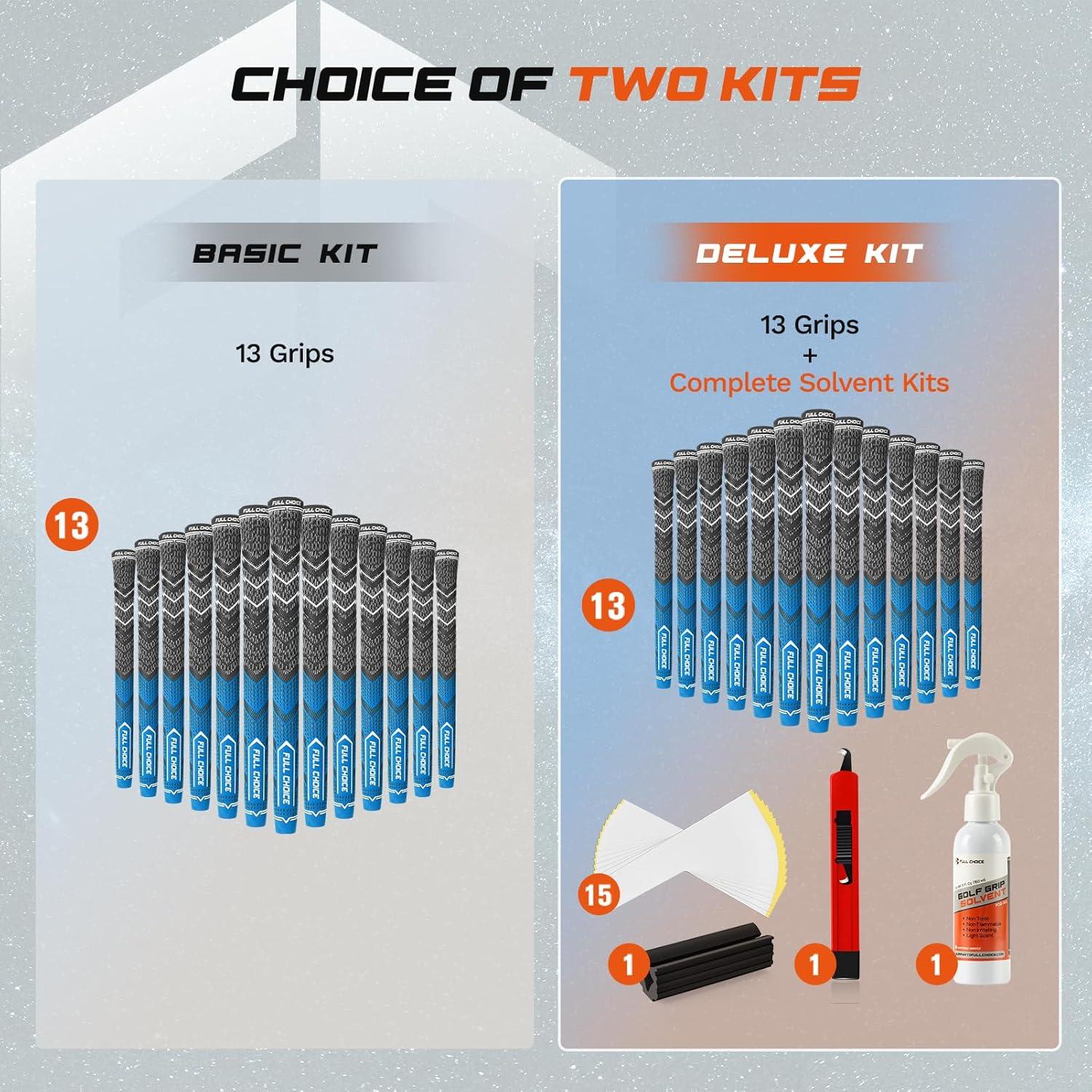 Empuñaduras de Golf Full Choice CG01 13 Piezas 3 Tamaños