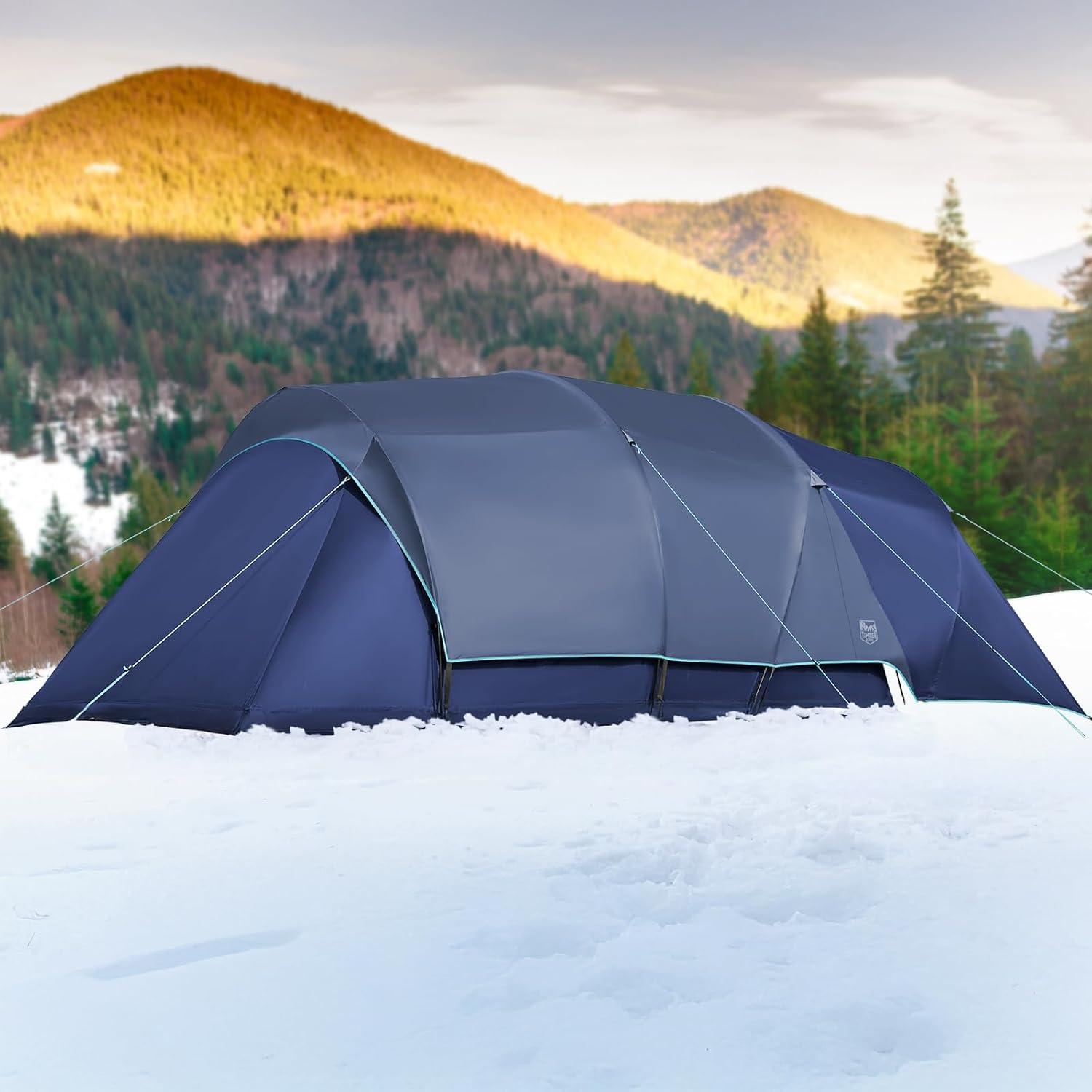 Tienda de Camping TIMBER RIDGE para 8 Personas Impermeable