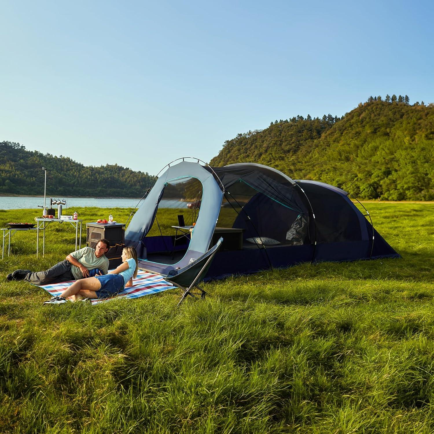 Tienda de Camping TIMBER RIDGE para 8 Personas Impermeable