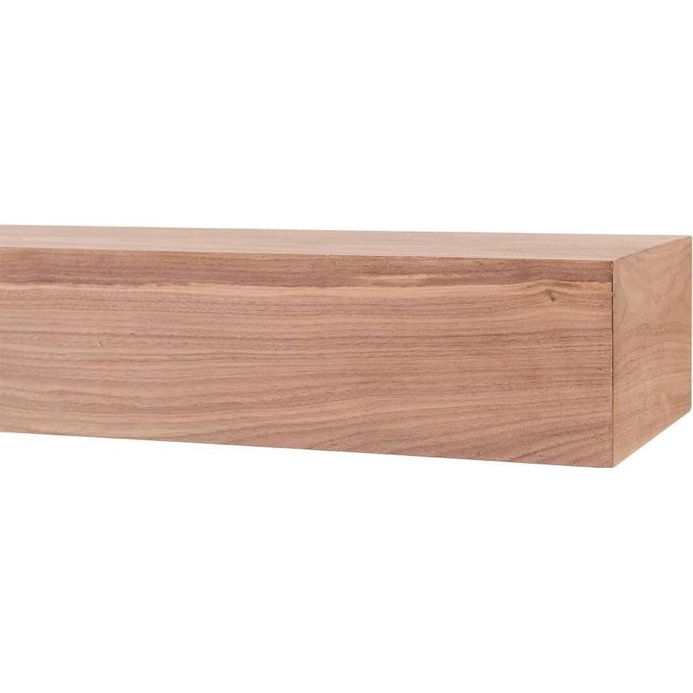 Estante de chimenea Modern Ember Walnut Creek 60" mate claro