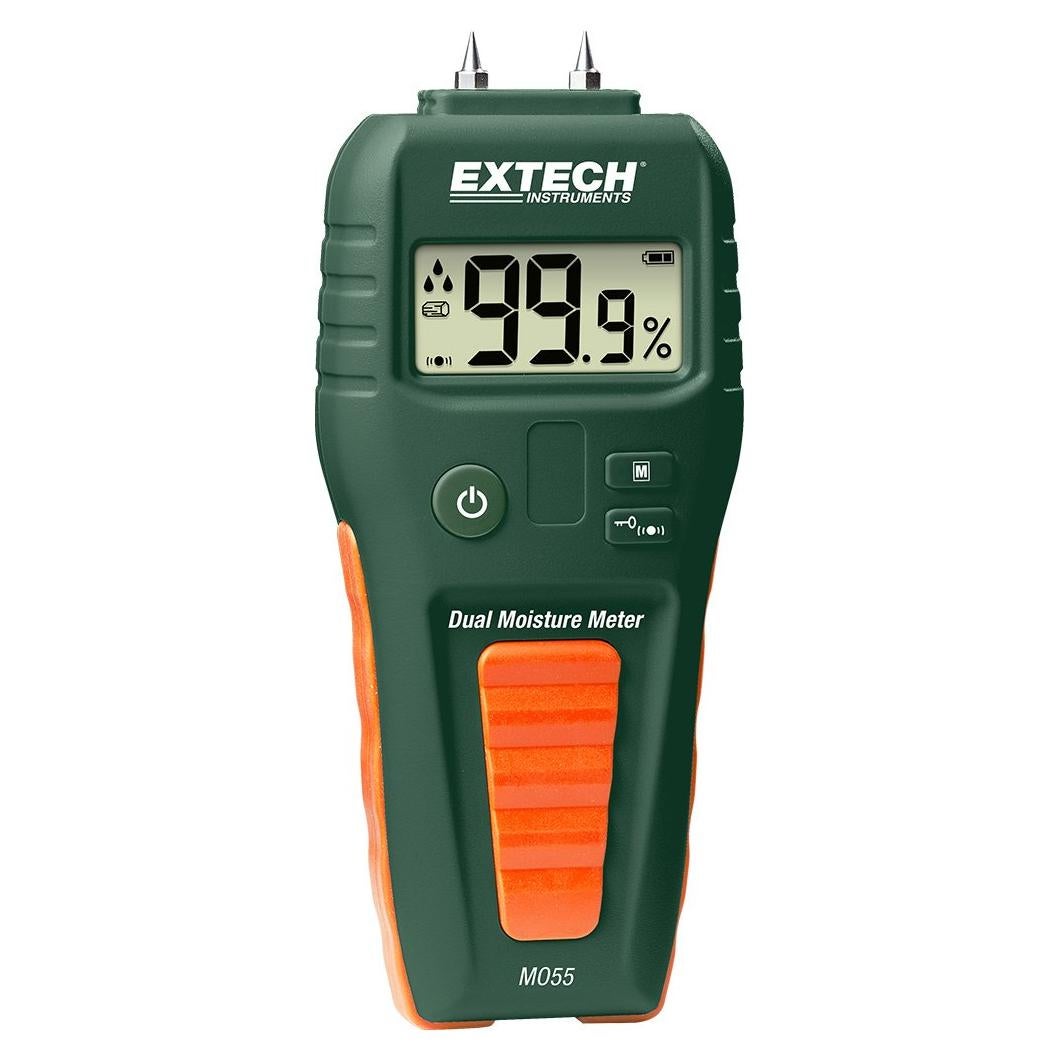 Medidor de Humedad Extech MO55 con Pin y Sin Pin Preciso