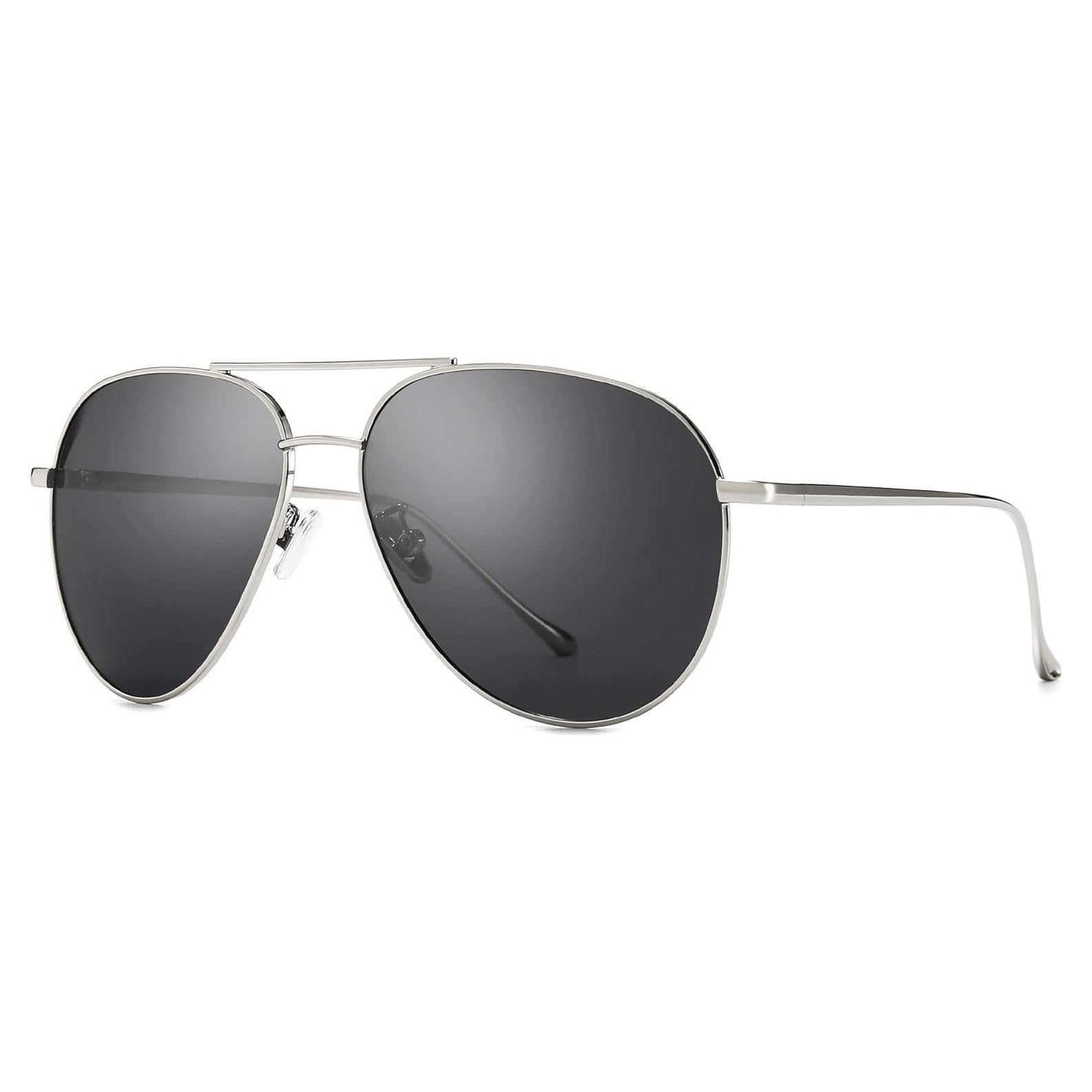 Gafas de sol oversized SUNGAIT - Lentes polarizados gris