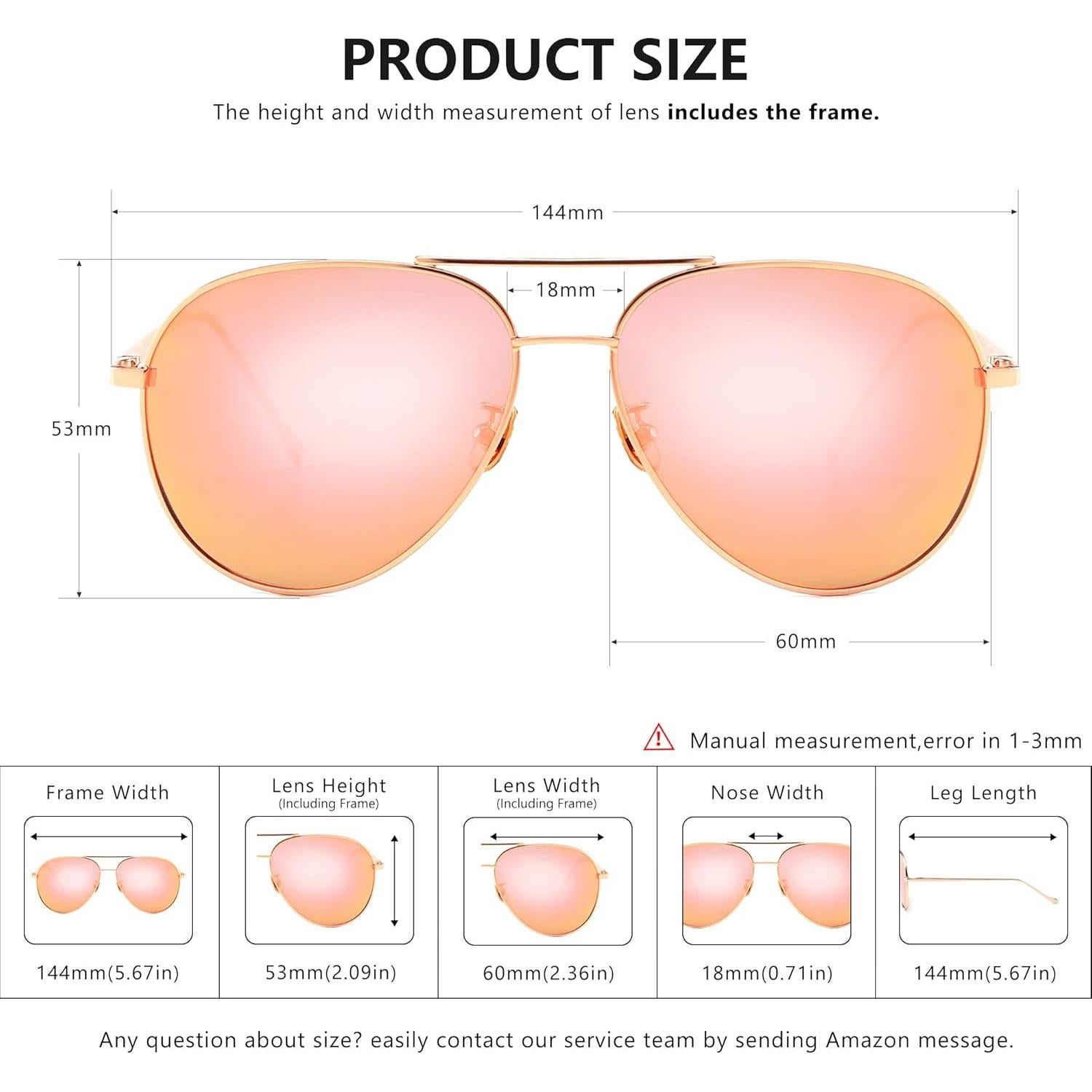 Gafas de Sol Oversized Sungait - Lentes Polarizados HD