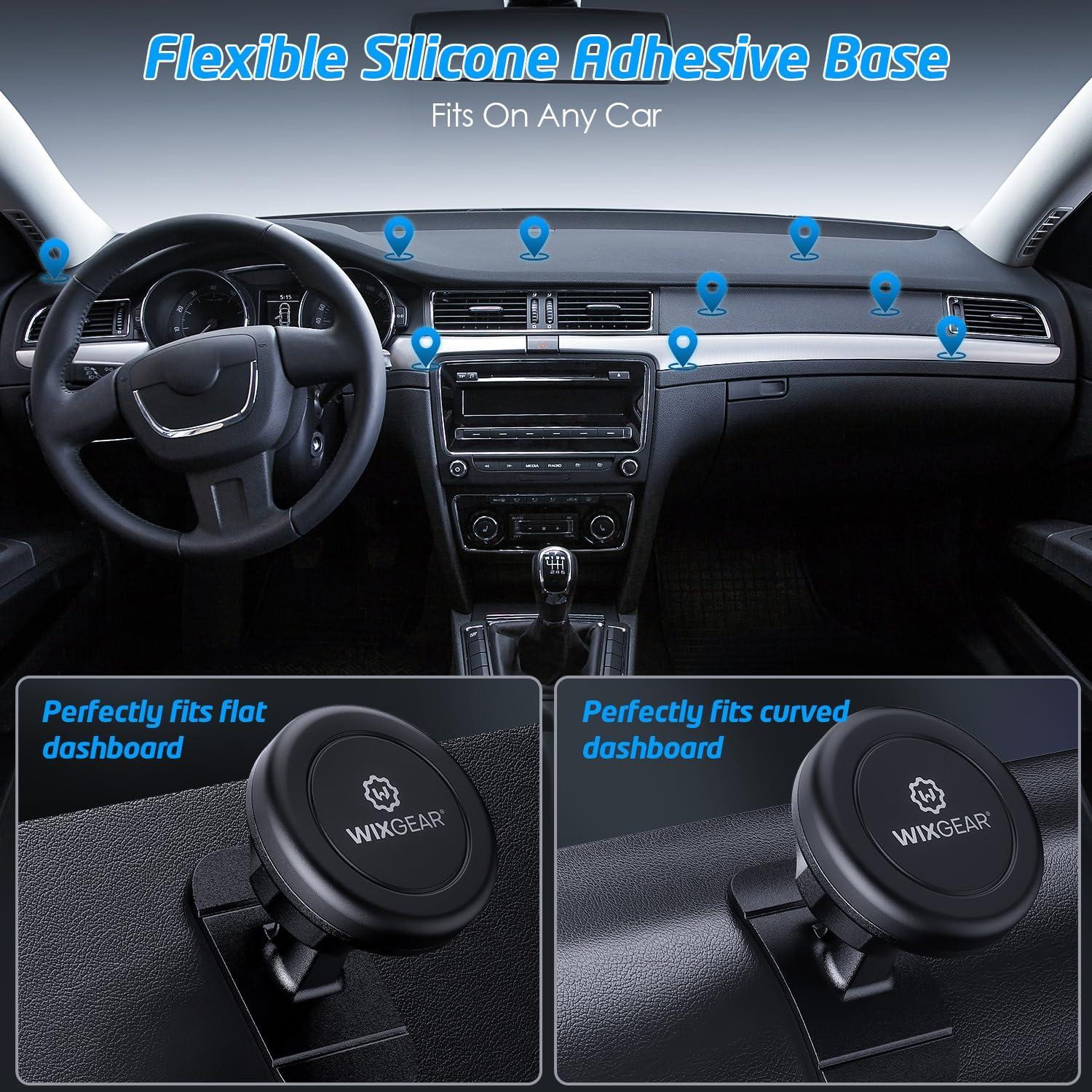 Soporte Magnético para Auto WixGear - Universal 130g