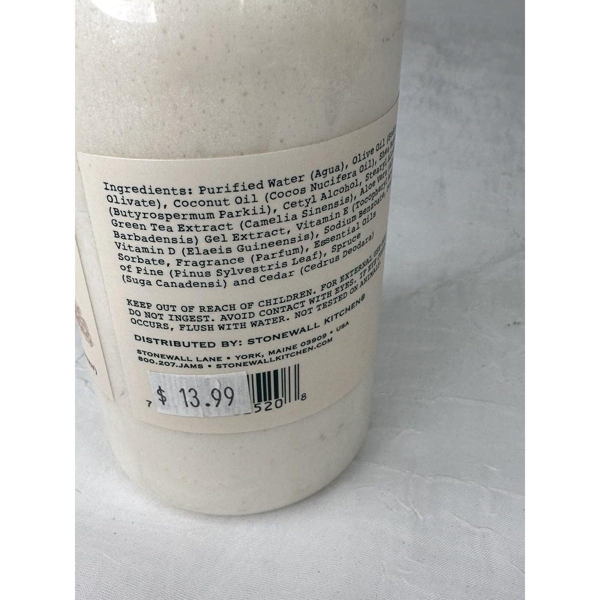 Loción de Mano Pino Blanco Stonewall Kitchen 500 ml