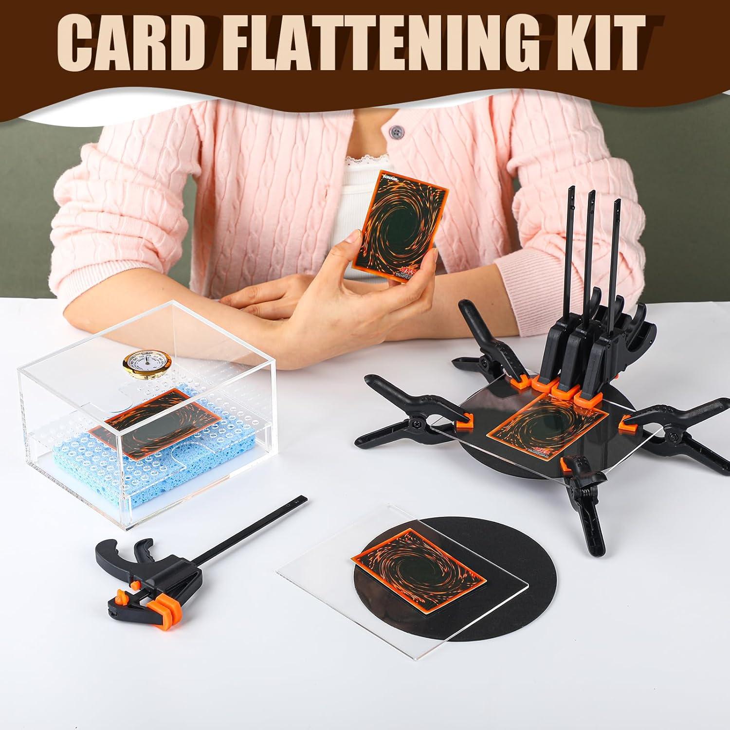 Kit de Aplanamiento de Tarjetas Didaey con Caja Hidratante y Accesorios