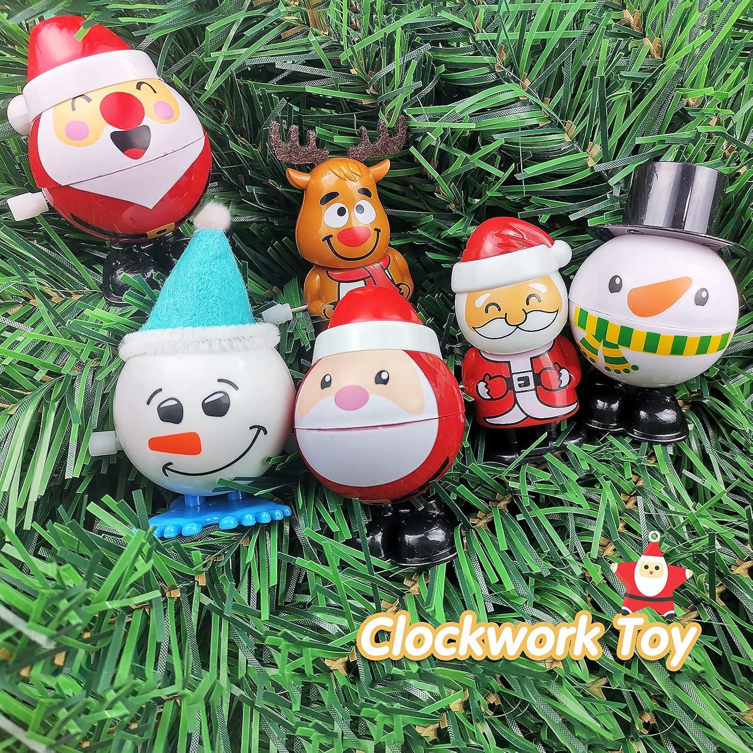 Juguetes de Cuerda de Navidad ZGWJ - 18 Piezas Educativos