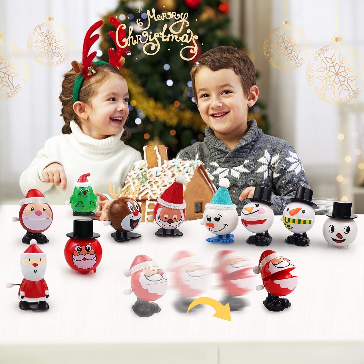 Juguetes de Cuerda de Navidad ZGWJ - 18 Piezas Educativos