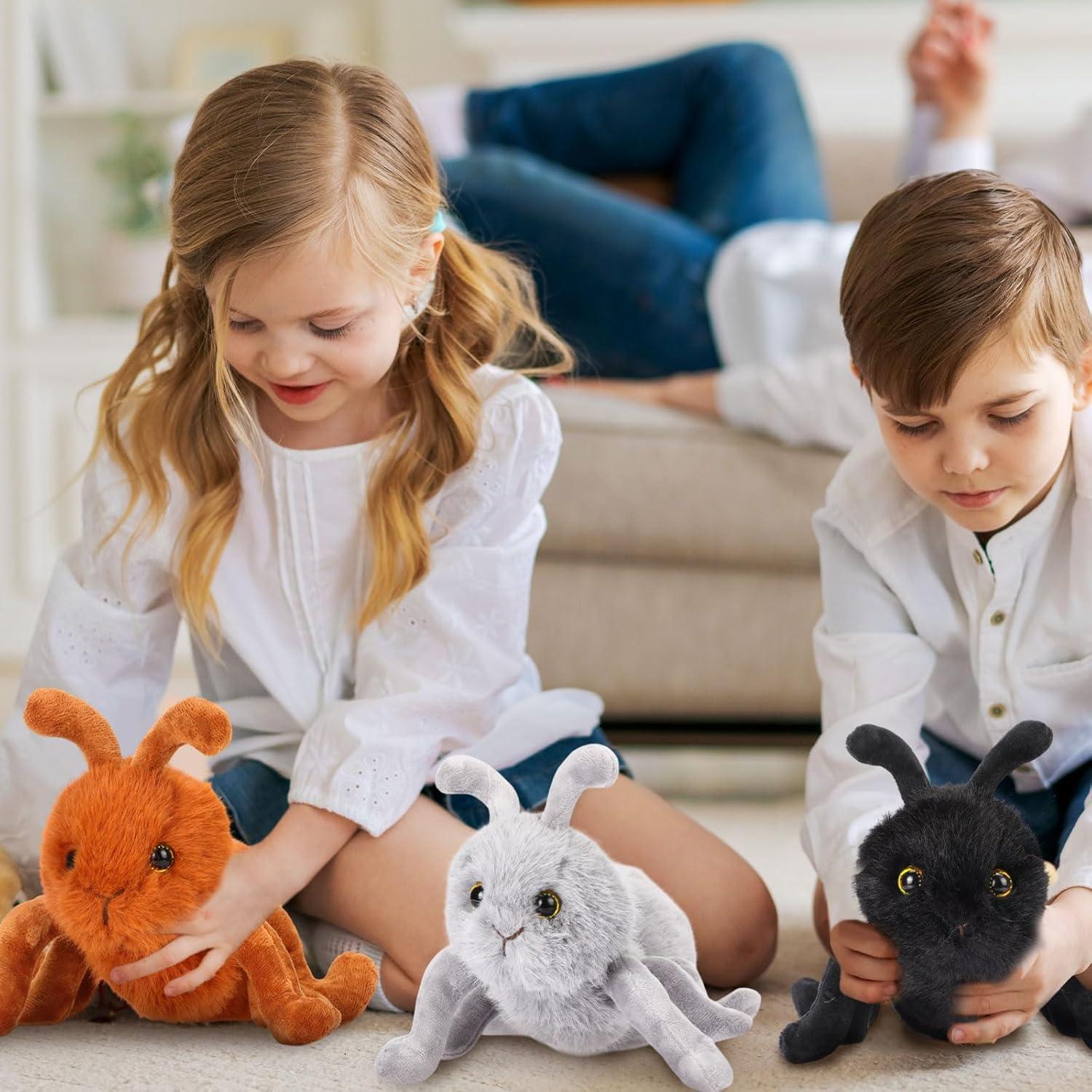 Conjunto de 3 Hormigas de Peluche Shappy 25 cm - Juguetes Suaves