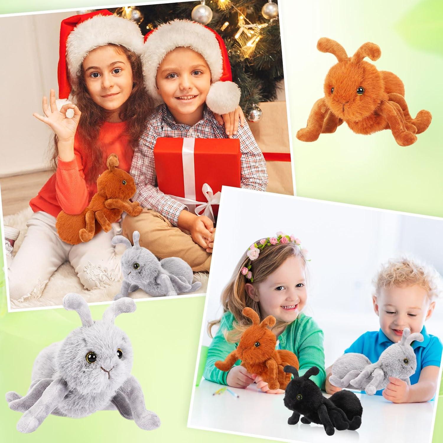 Conjunto de 3 Hormigas de Peluche Shappy 25 cm - Juguetes Suaves