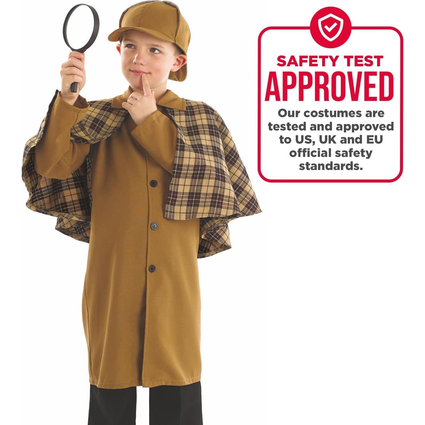 Disfraz de Detective Sherlock Holmes para Niños - Fun Shack