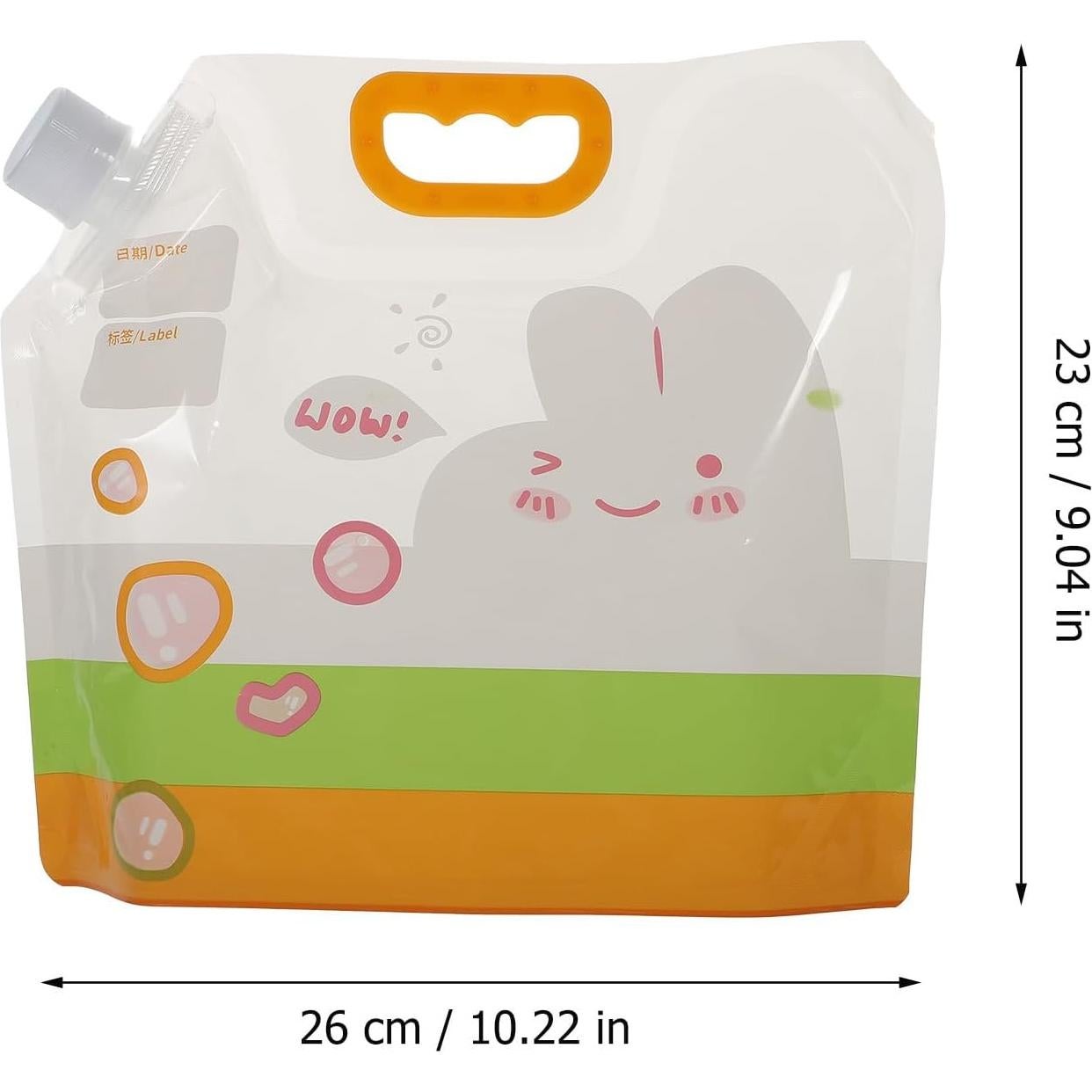 3pcs Cereal Sealed Bag Dry Food Storage Pouches Washable Stand up Sealed Bags Organization Bag Storage Bags Food Vaccum Seal Bags Bag Dispenser Portable for Grains Wheat Rice Legumes