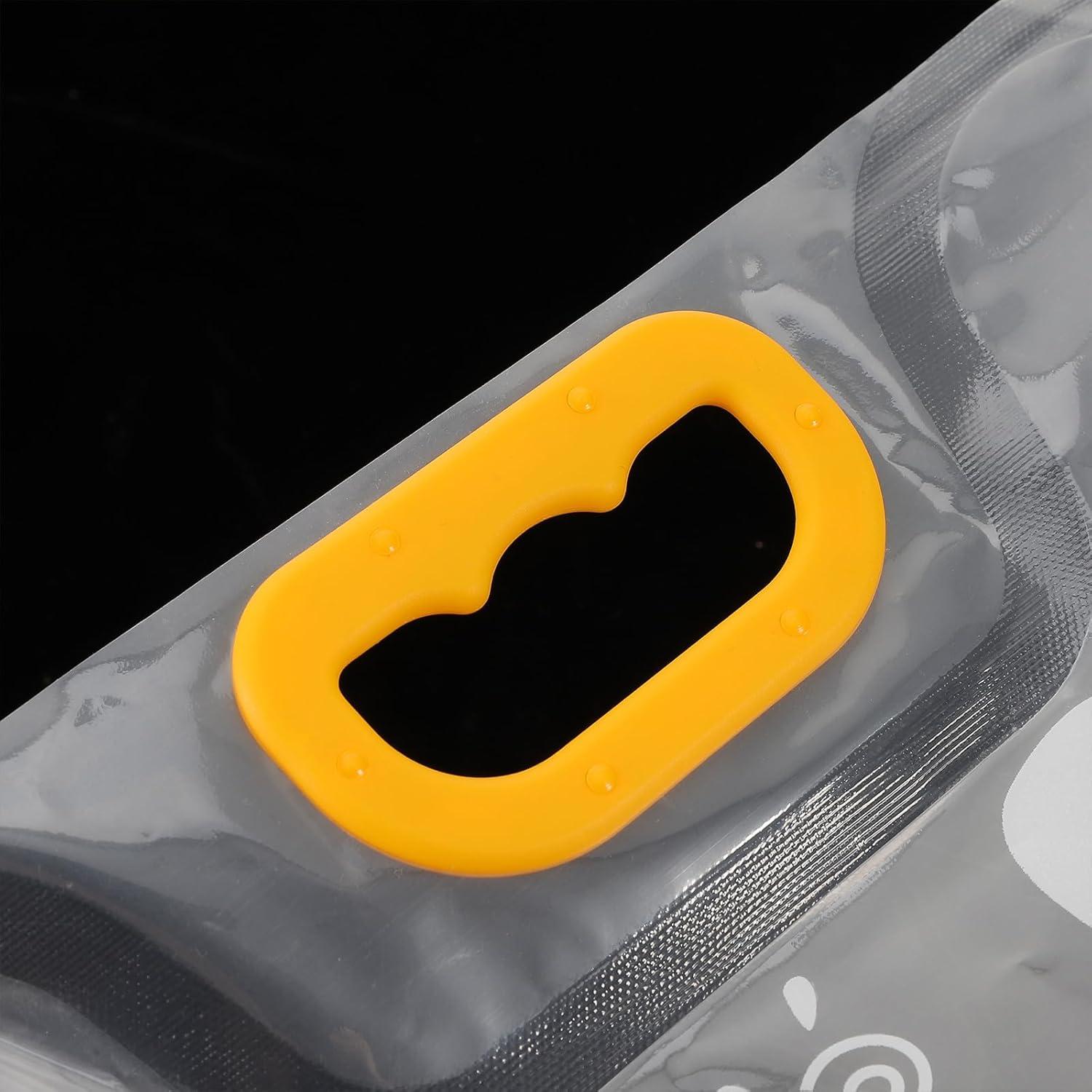 3pcs Cereal Sealed Bag Dry Food Storage Pouches Washable Stand up Sealed Bags Organization Bag Storage Bags Food Vaccum Seal Bags Bag Dispenser Portable for Grains Wheat Rice Legumes