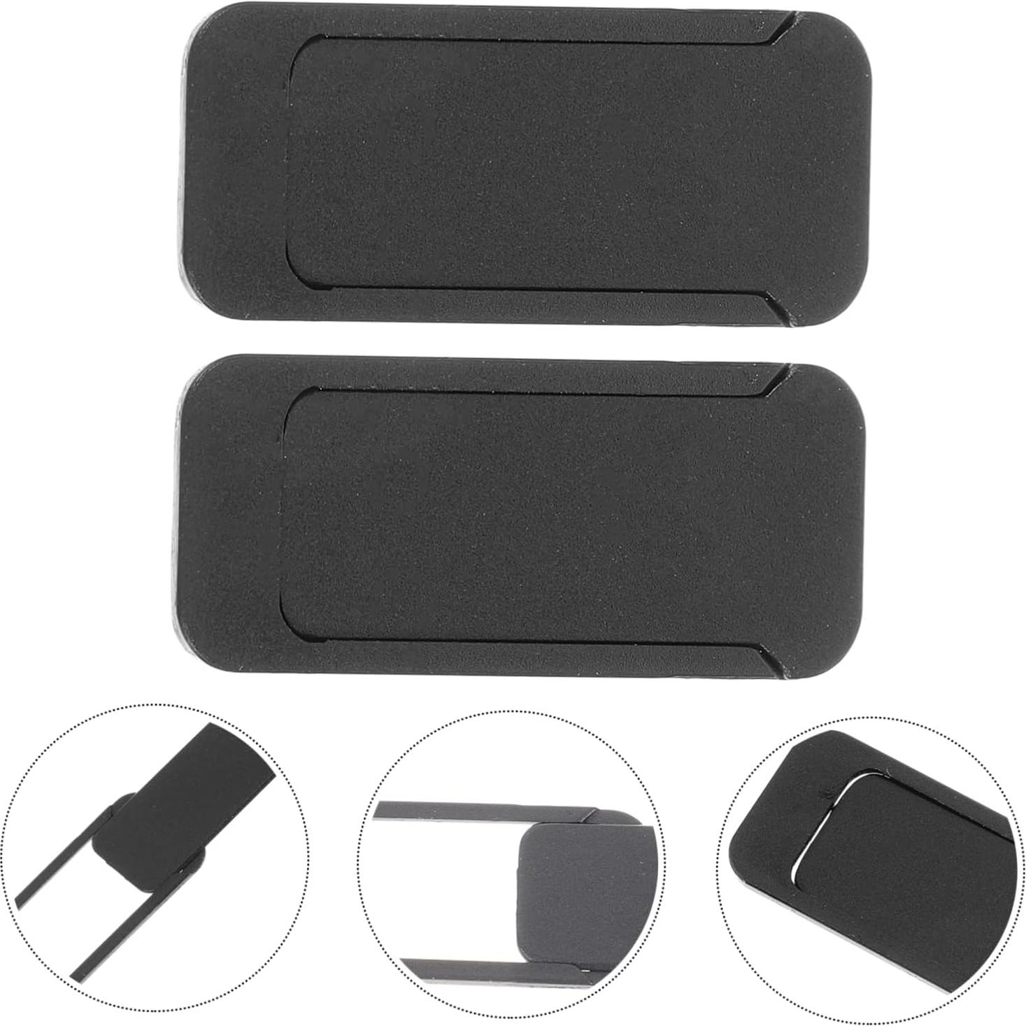 Cubierta Deslizante de Webcam Artibetter 4 Pcs Negro