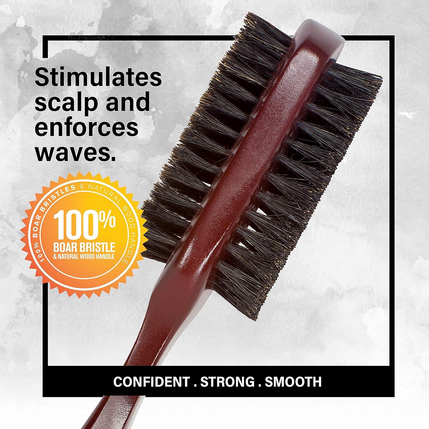 Cepillo Doble Cara Wav Enforcer Firstline 18.8cm Cerdas Jabalí