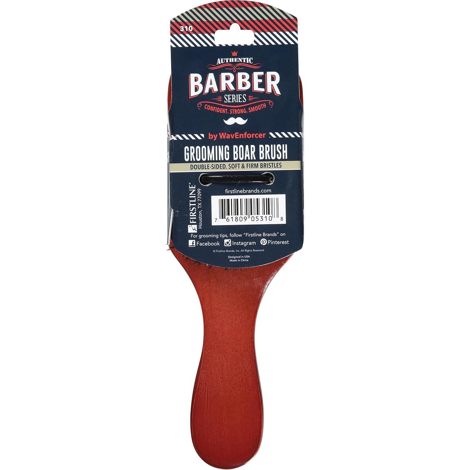 Cepillo Doble Cara Wav Enforcer Firstline 18.8cm Cerdas Jabalí