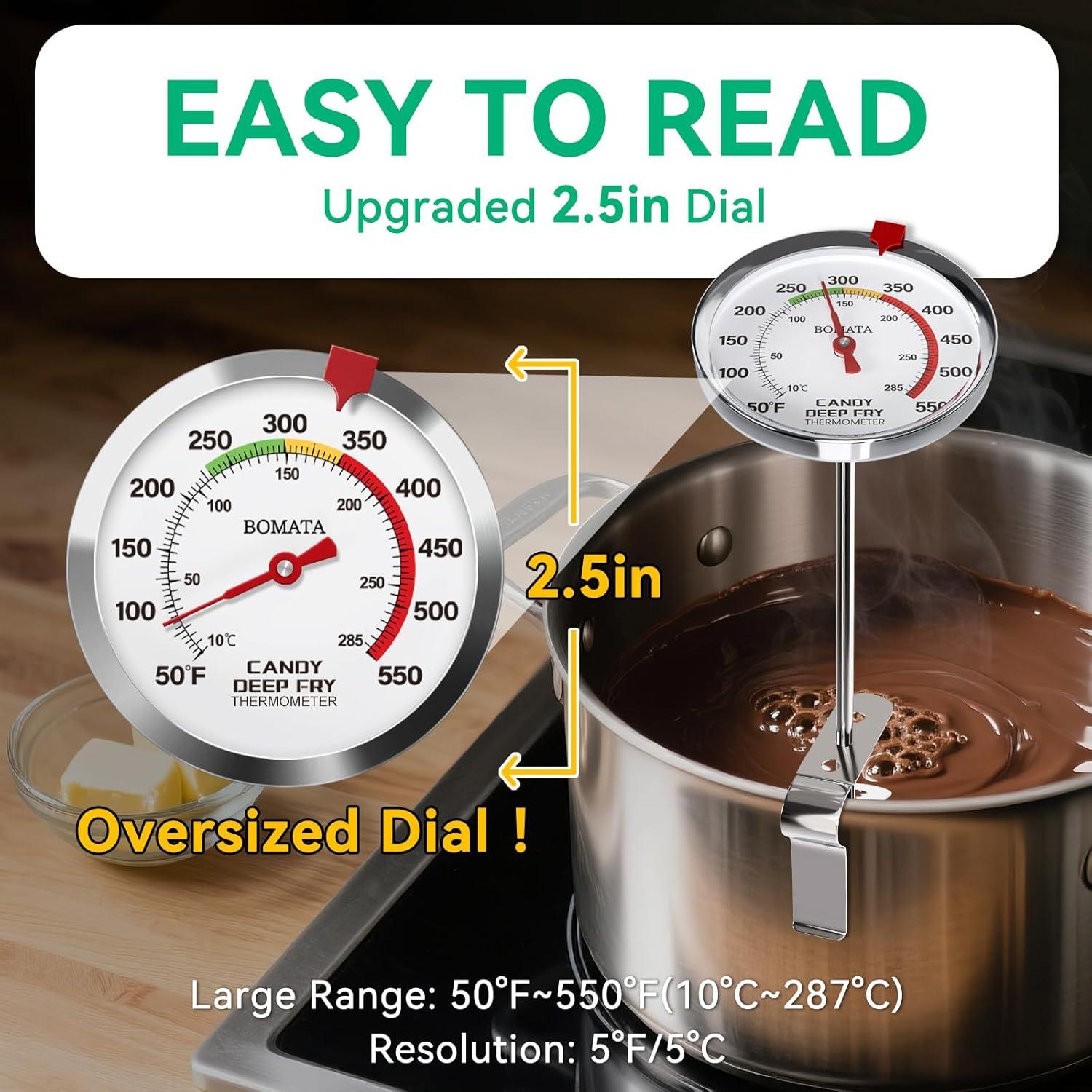 Termómetro Digital de Caramelo BOMATA IP67 con Clip 20cm