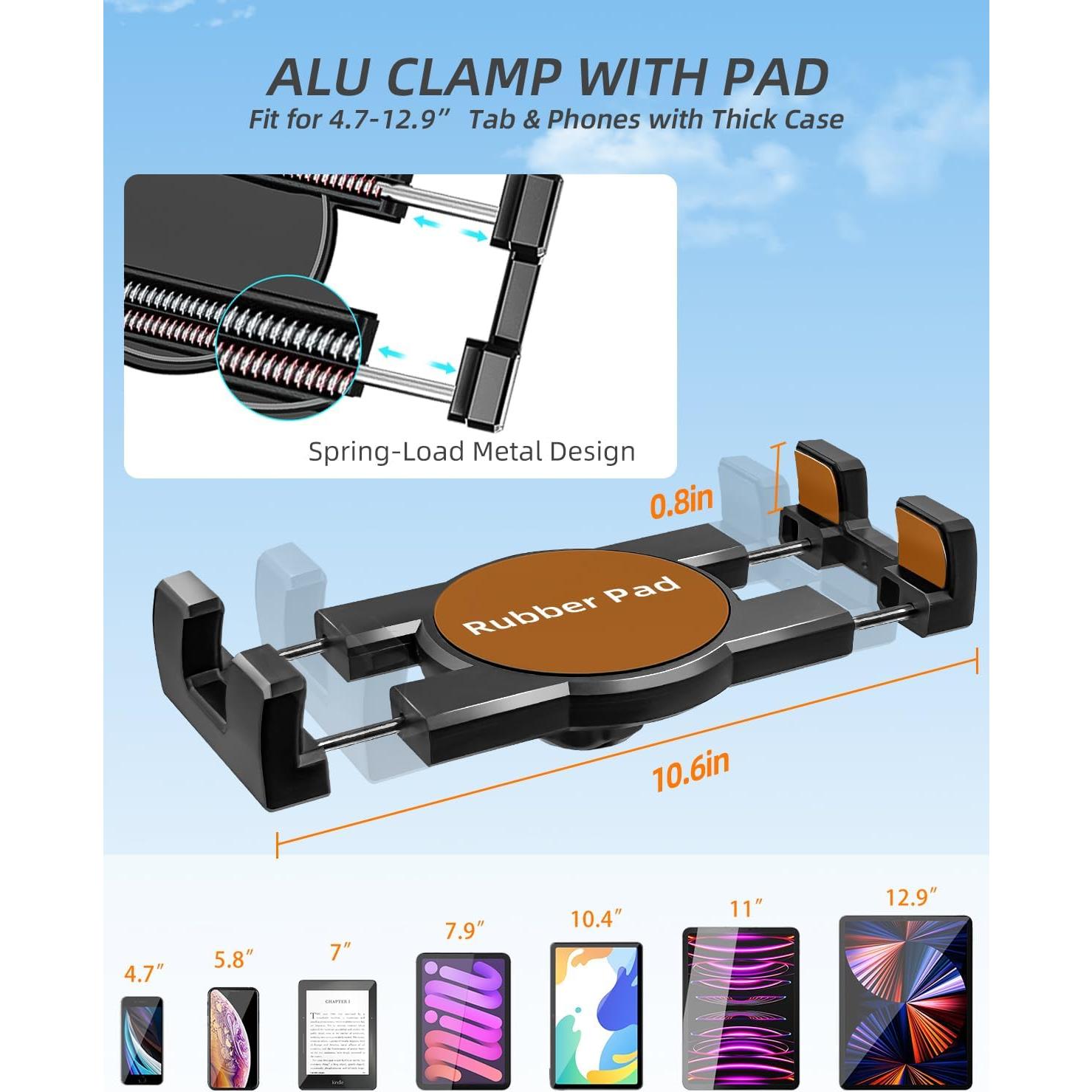 Soporte para Tableta en Portavasos 3 en 1 Porfortop