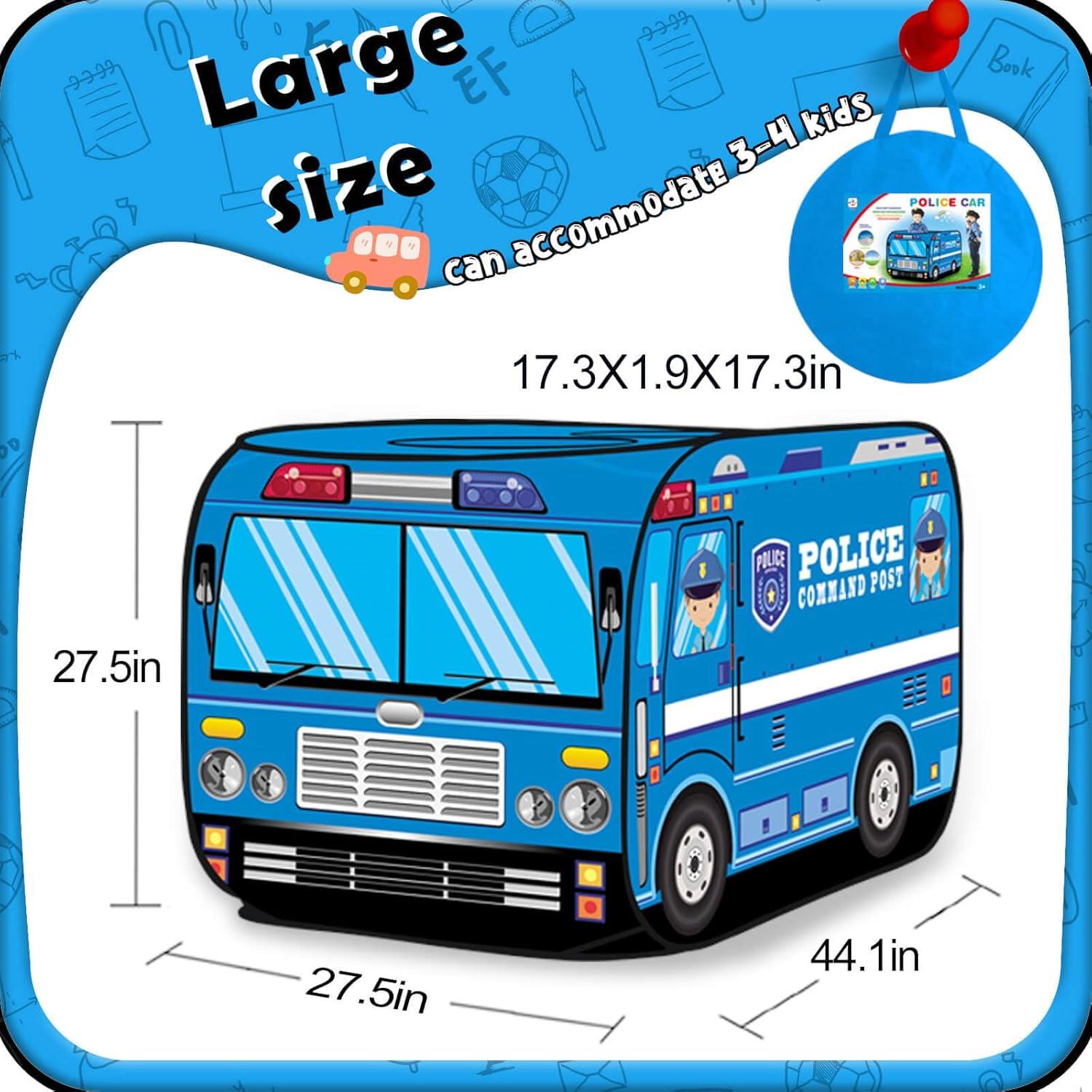 Tienda de Juego Pop Up Britik Azul para Niños 3 a 5 Años