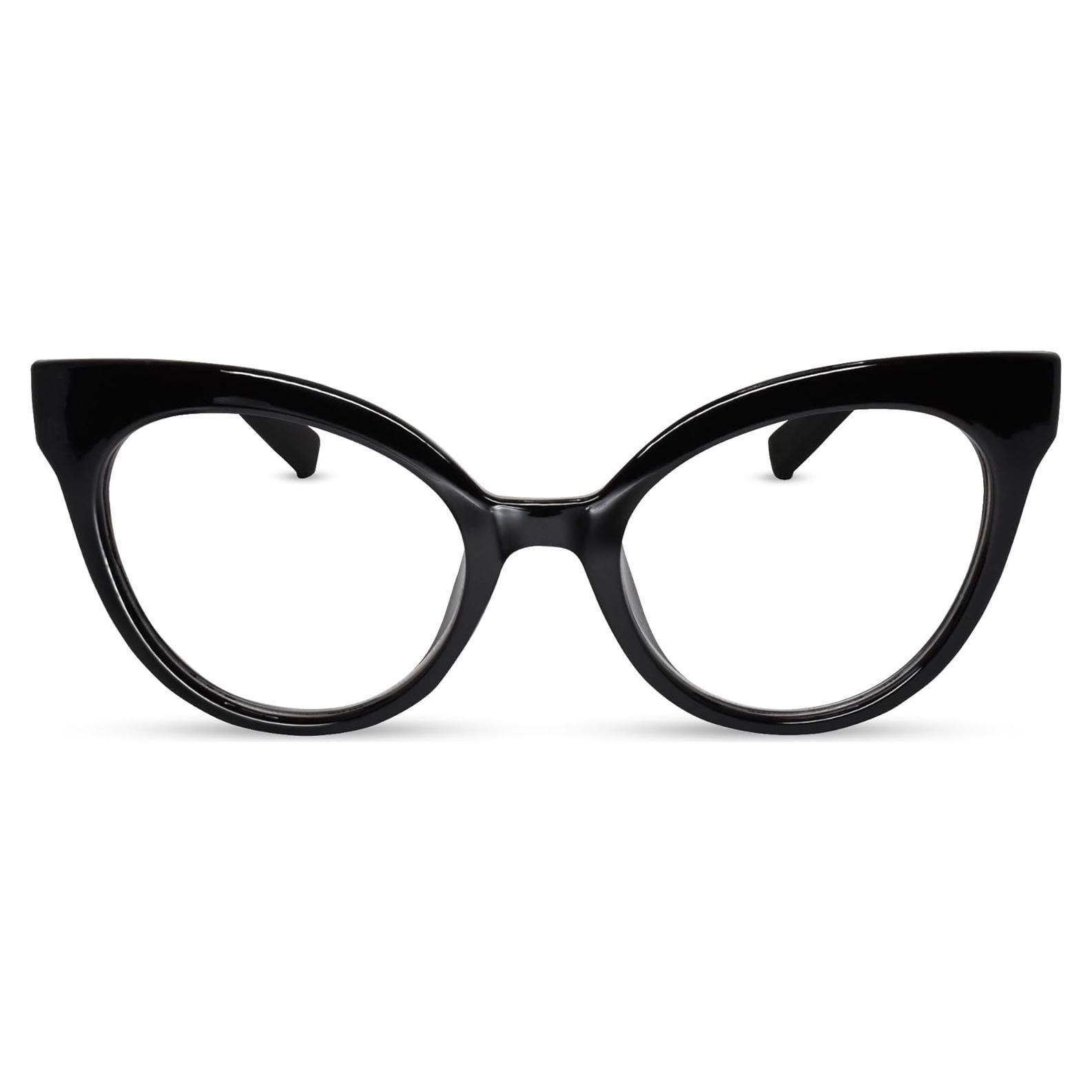 Gafas de lectura ojo de gato 2SeeLife negras 1.00x para mujeres